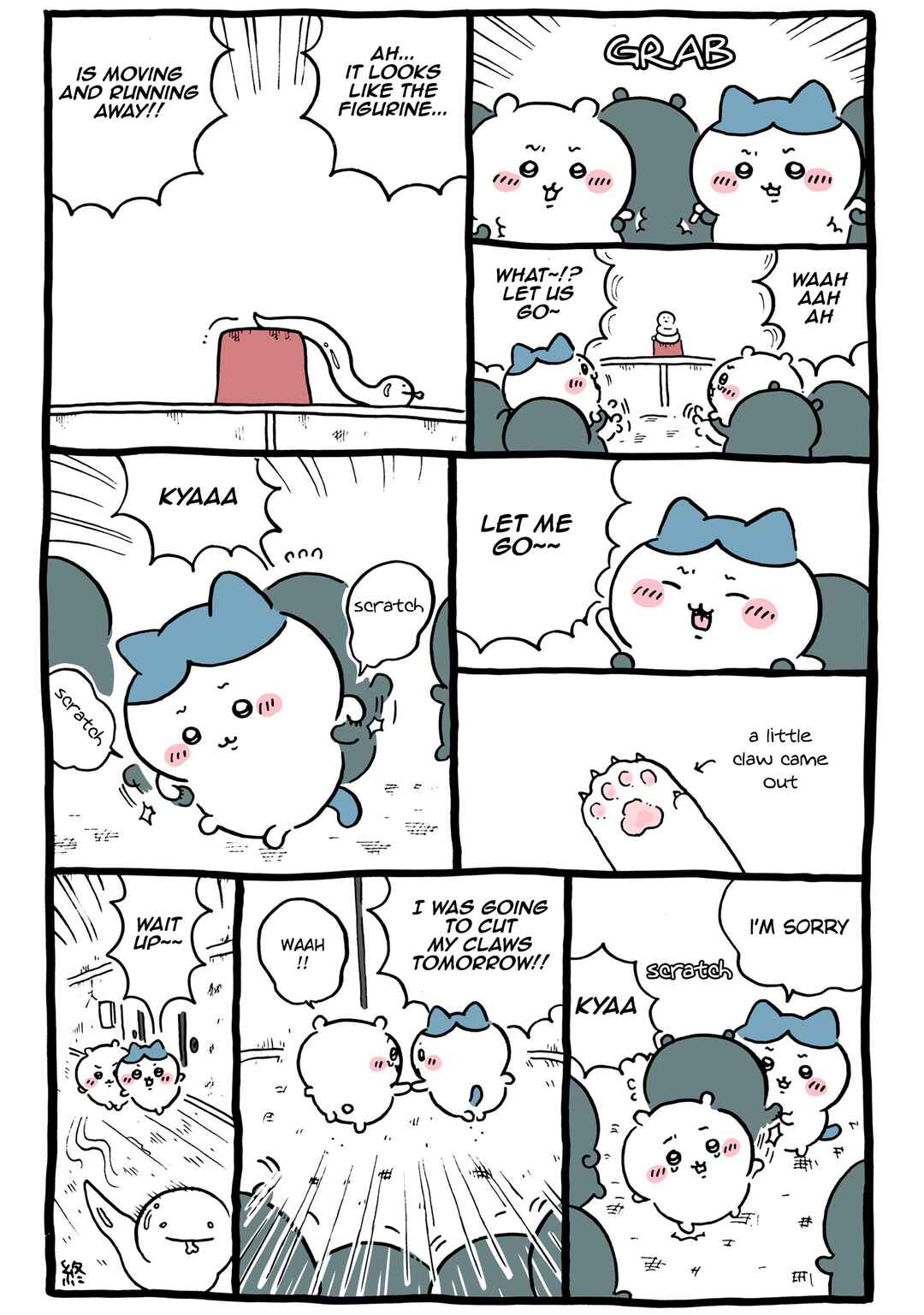 Page 1 Chapter 543 Chiikawa: Nanka Chiisakute Kawaii Yatsu (Webcomic Pages)