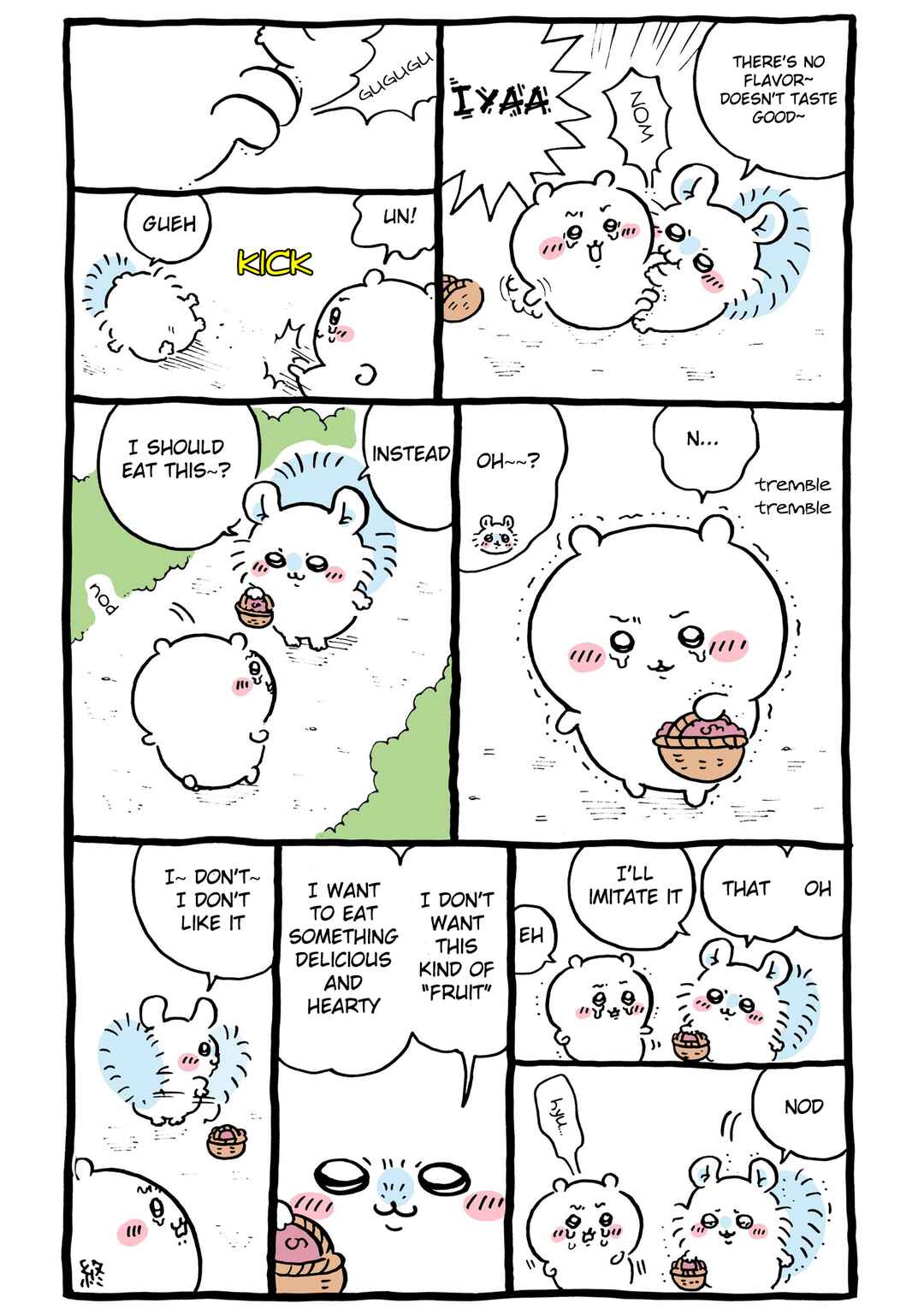 Page 1 Chapter 480 Chiikawa: Nanka Chiisakute Kawaii Yatsu (Webcomic Pages)