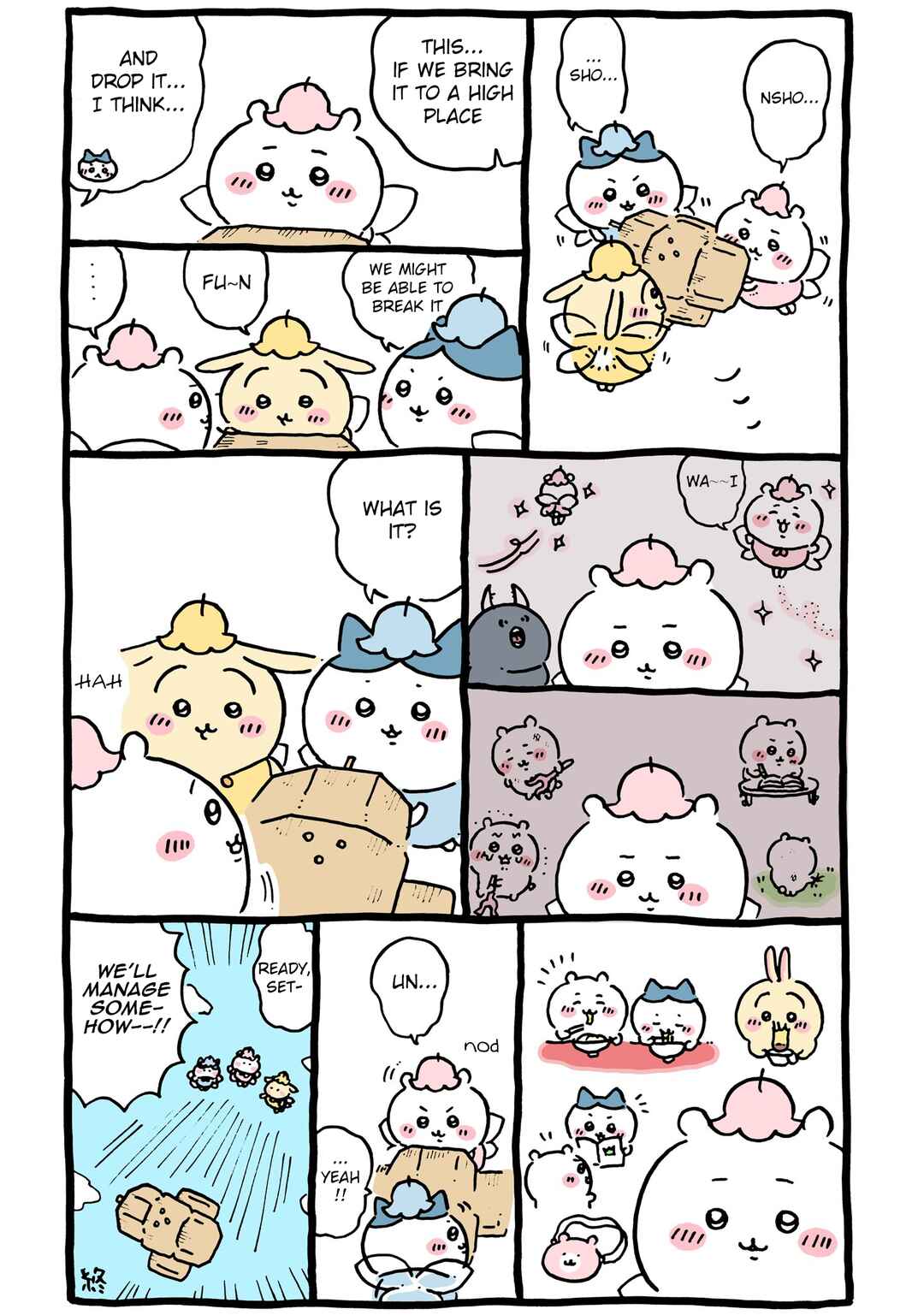 Page 1 Chapter 328 Chiikawa: Nanka Chiisakute Kawaii Yatsu (Webcomic Pages)