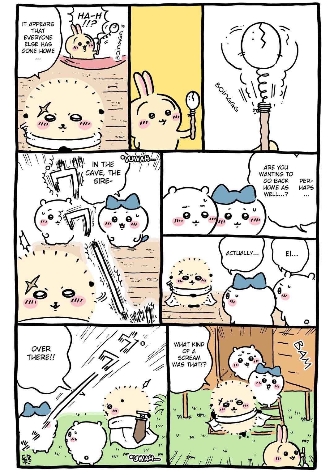 Page 1 Chapter 705 Chiikawa: Nanka Chiisakute Kawaii Yatsu (Webcomic Pages)