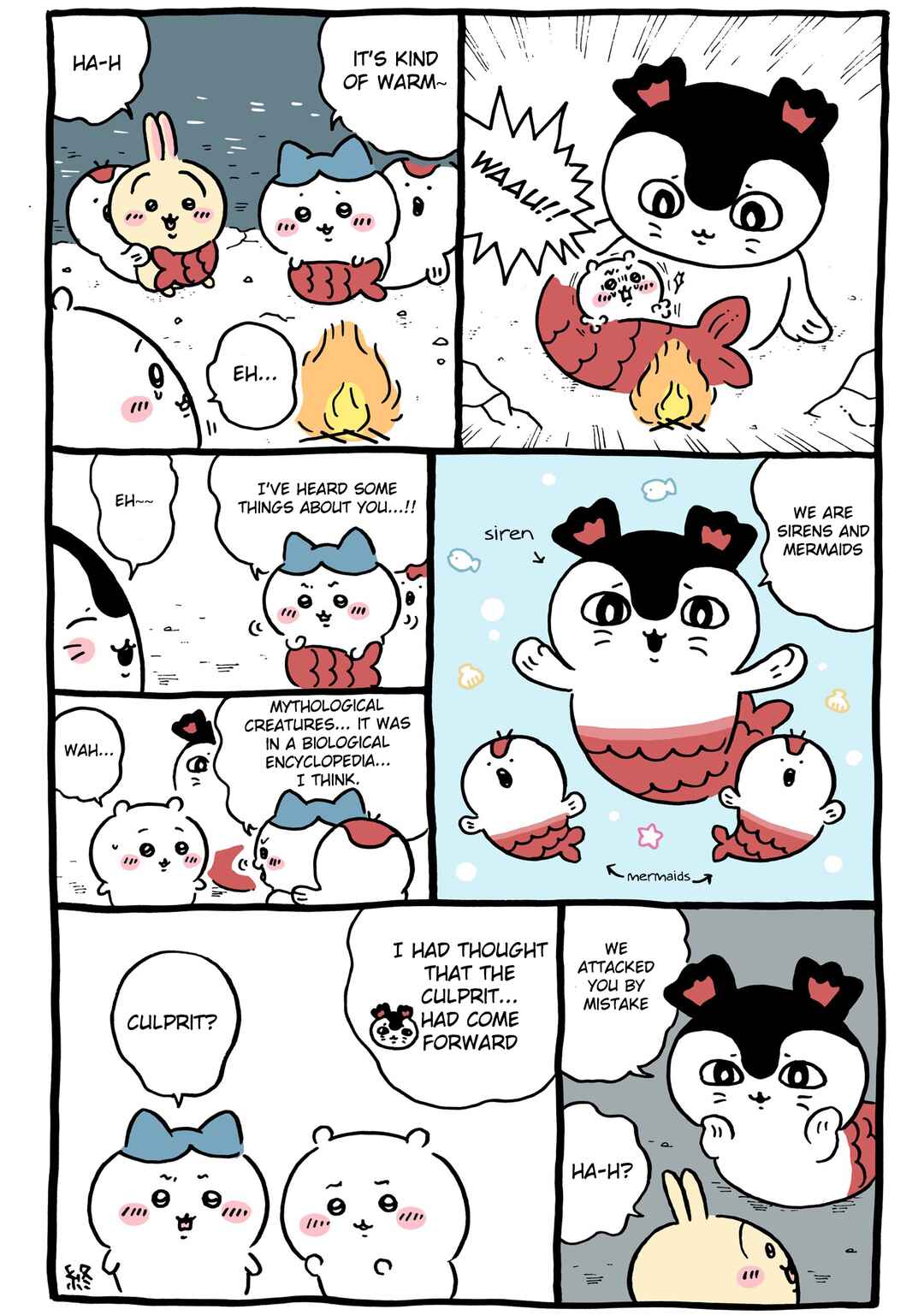 Page 1 Chapter 696 Chiikawa: Nanka Chiisakute Kawaii Yatsu (Webcomic Pages)