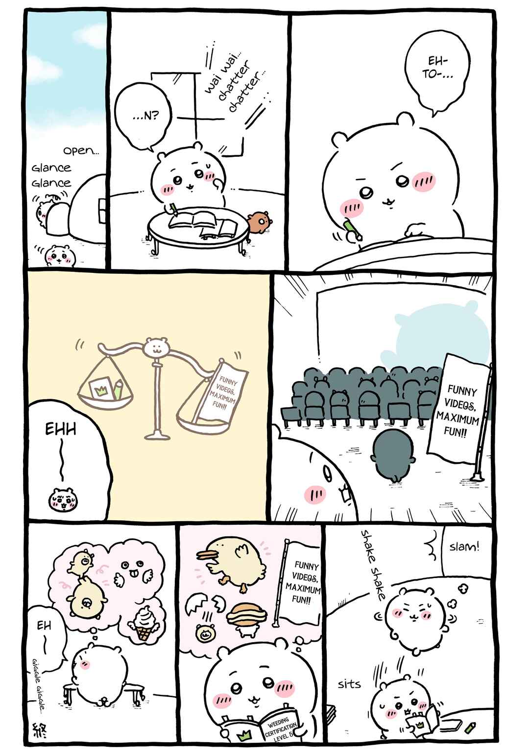 Page 1 Chapter 970 Chiikawa: Nanka Chiisakute Kawaii Yatsu (Webcomic Pages)