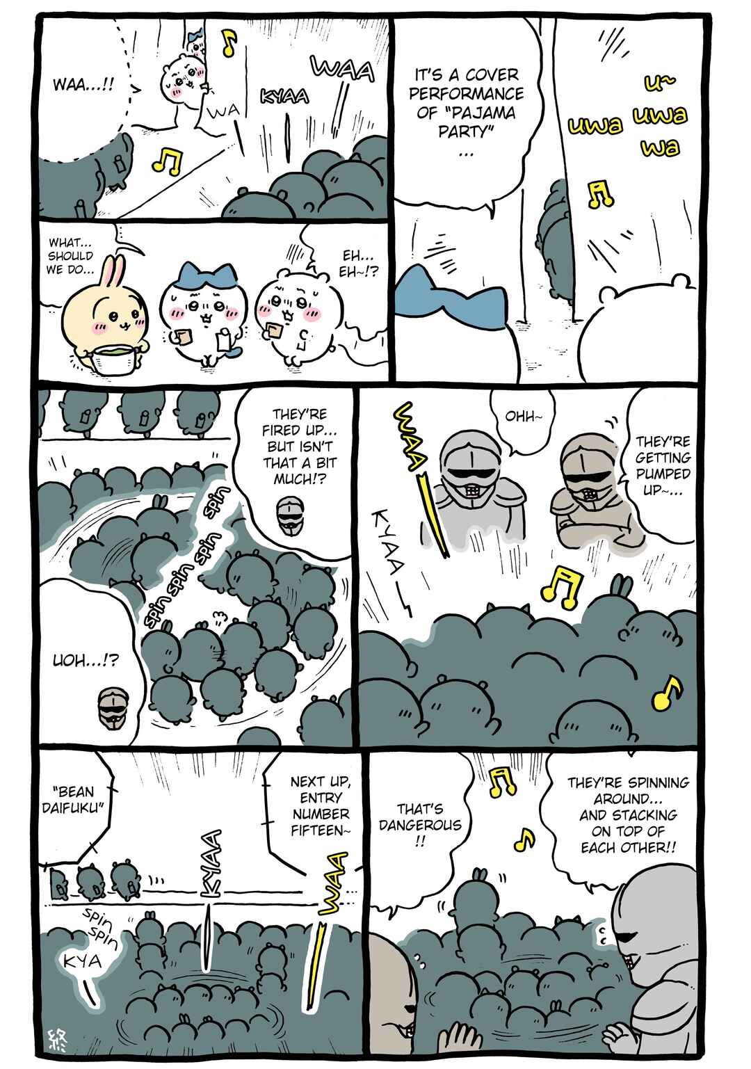 Page 1 Chapter 873 Chiikawa: Nanka Chiisakute Kawaii Yatsu (Webcomic Pages)