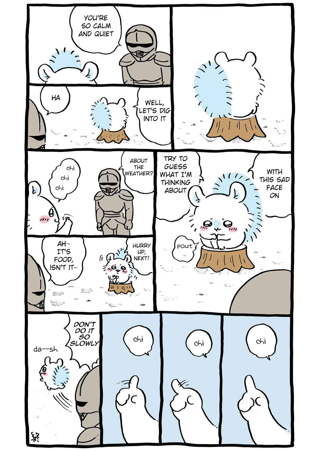Page 1 Chapter 354 Chiikawa: Nanka Chiisakute Kawaii Yatsu (Webcomic Pages)