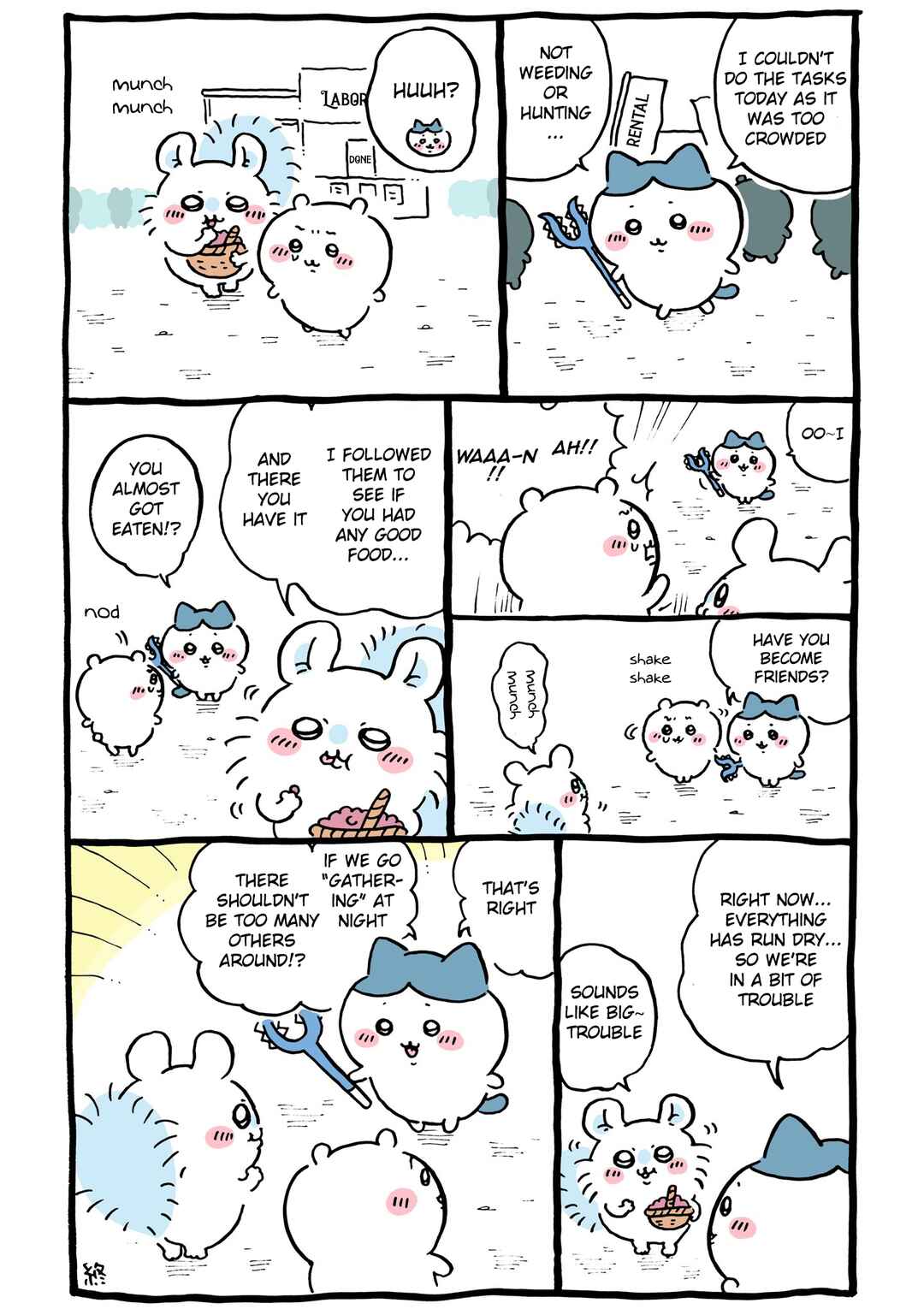 Page 1 Chapter 481 Chiikawa: Nanka Chiisakute Kawaii Yatsu (Webcomic Pages)