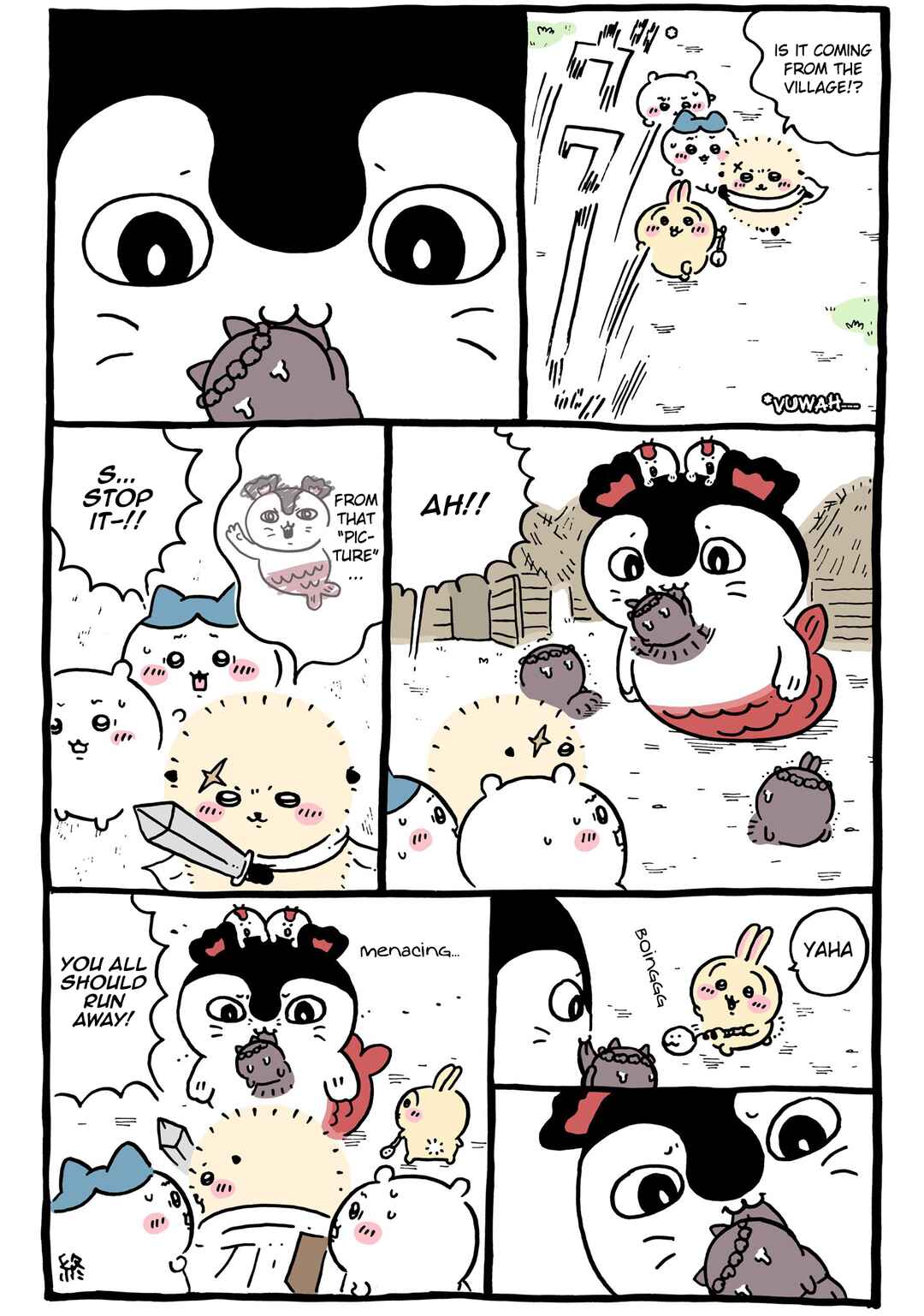 Page 1 Chapter 706 Chiikawa: Nanka Chiisakute Kawaii Yatsu (Webcomic Pages)