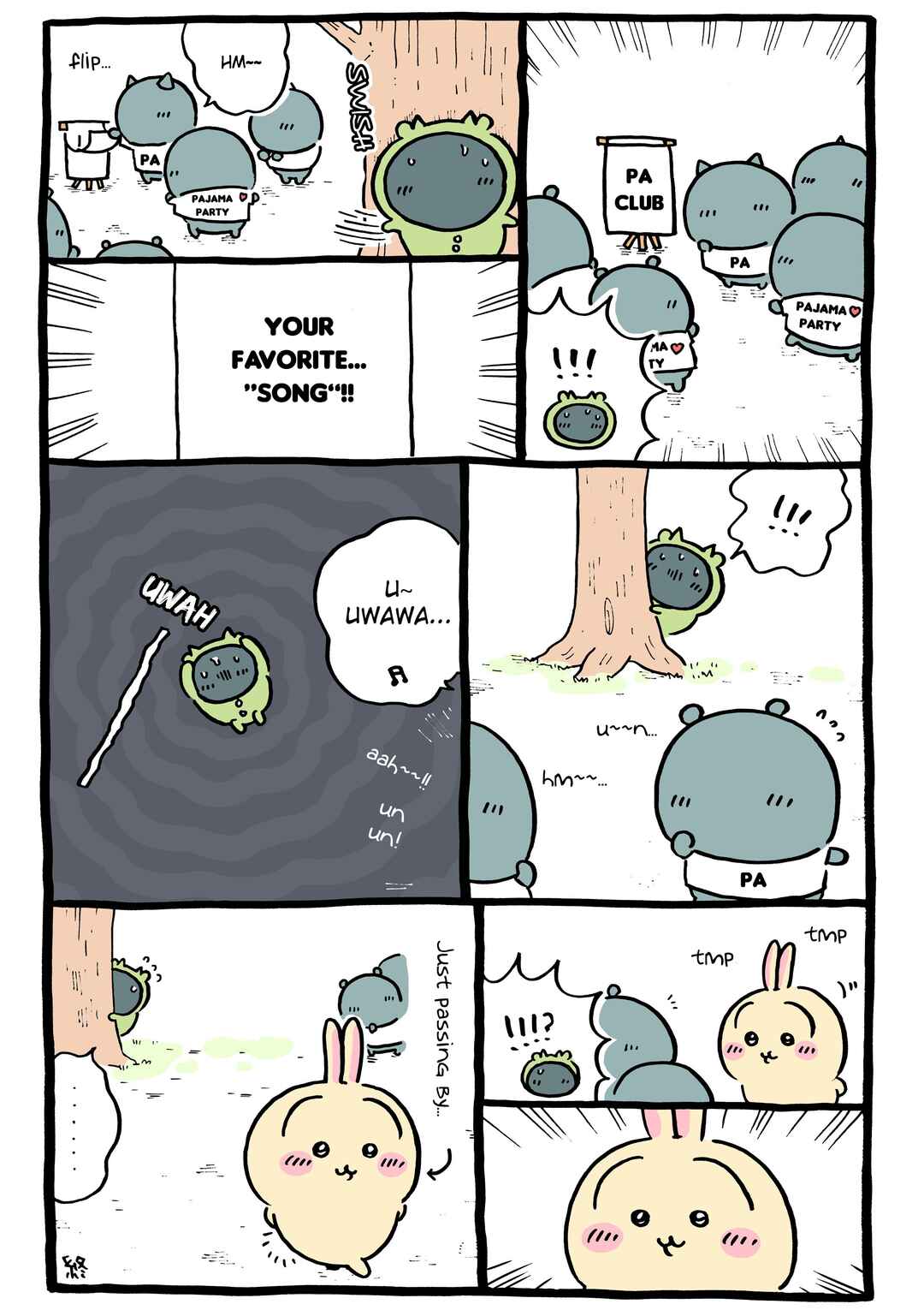Page 1 Chapter 891 Chiikawa: Nanka Chiisakute Kawaii Yatsu (Webcomic Pages)