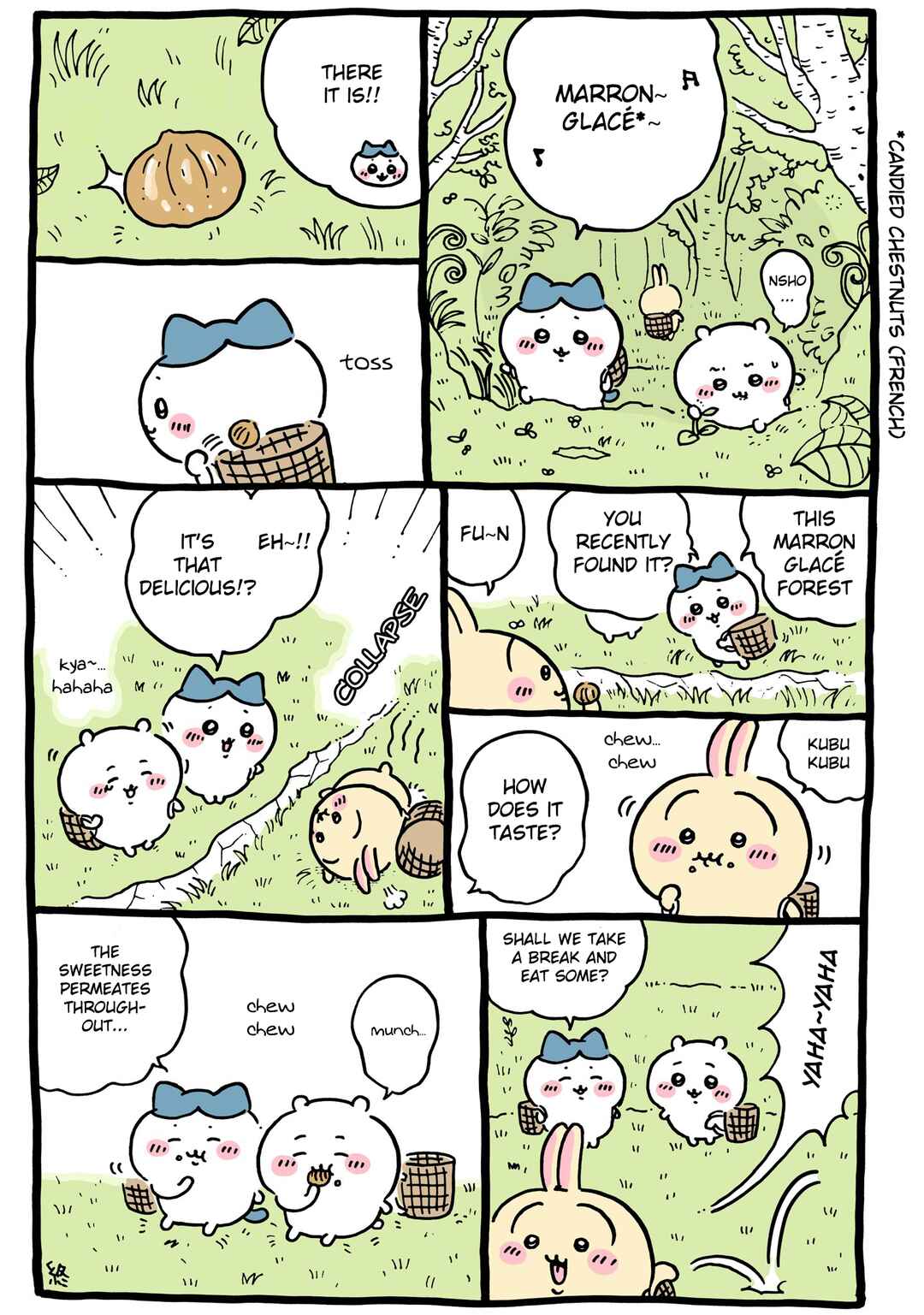 Page 1 Chapter 561 Chiikawa: Nanka Chiisakute Kawaii Yatsu (Webcomic Pages)
