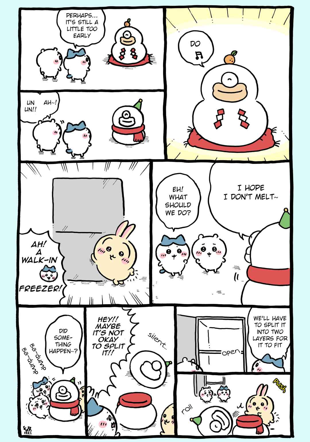 Page 1 Chapter 979 Chiikawa: Nanka Chiisakute Kawaii Yatsu (Webcomic Pages)