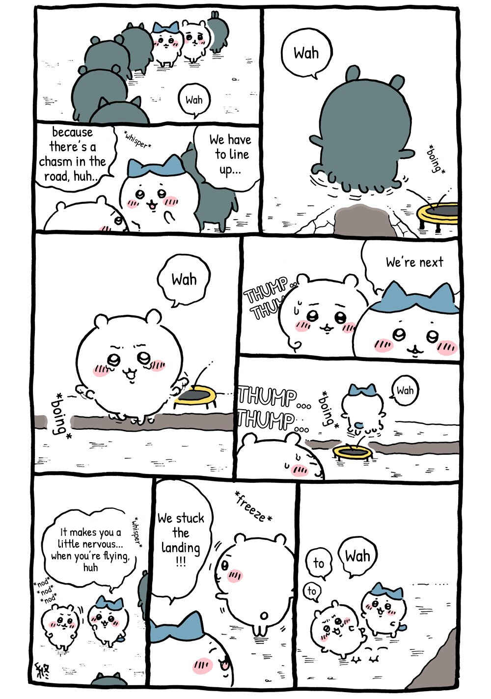 Page 1 Chapter 124 Chiikawa: Nanka Chiisakute Kawaii Yatsu (Webcomic Pages)