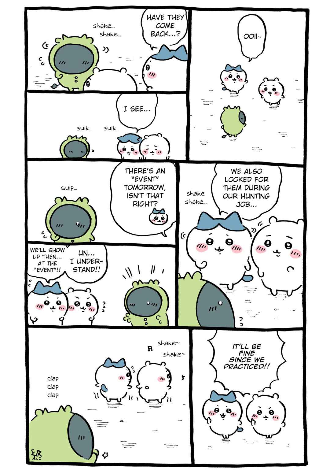 Page 1 Chapter 283 Chiikawa: Nanka Chiisakute Kawaii Yatsu (Webcomic Pages)