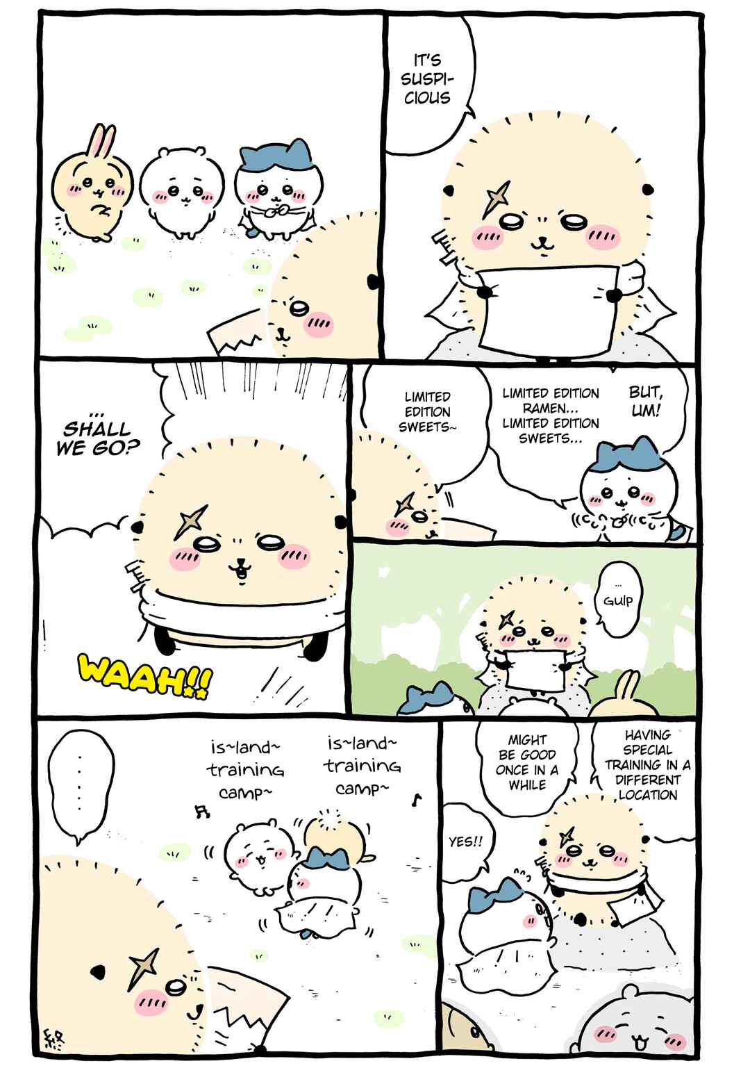 Page 1 Chapter 677 Chiikawa: Nanka Chiisakute Kawaii Yatsu (Webcomic Pages)
