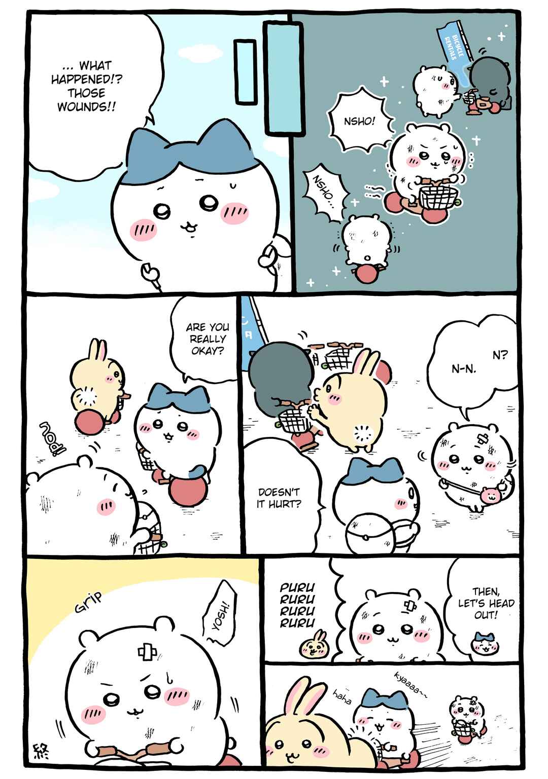 Page 1 Chapter 1098 Chiikawa: Nanka Chiisakute Kawaii Yatsu (Webcomic Pages)