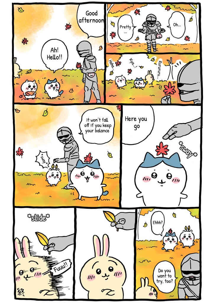Page 1 Chapter 123 Chiikawa: Nanka Chiisakute Kawaii Yatsu (Webcomic Pages)