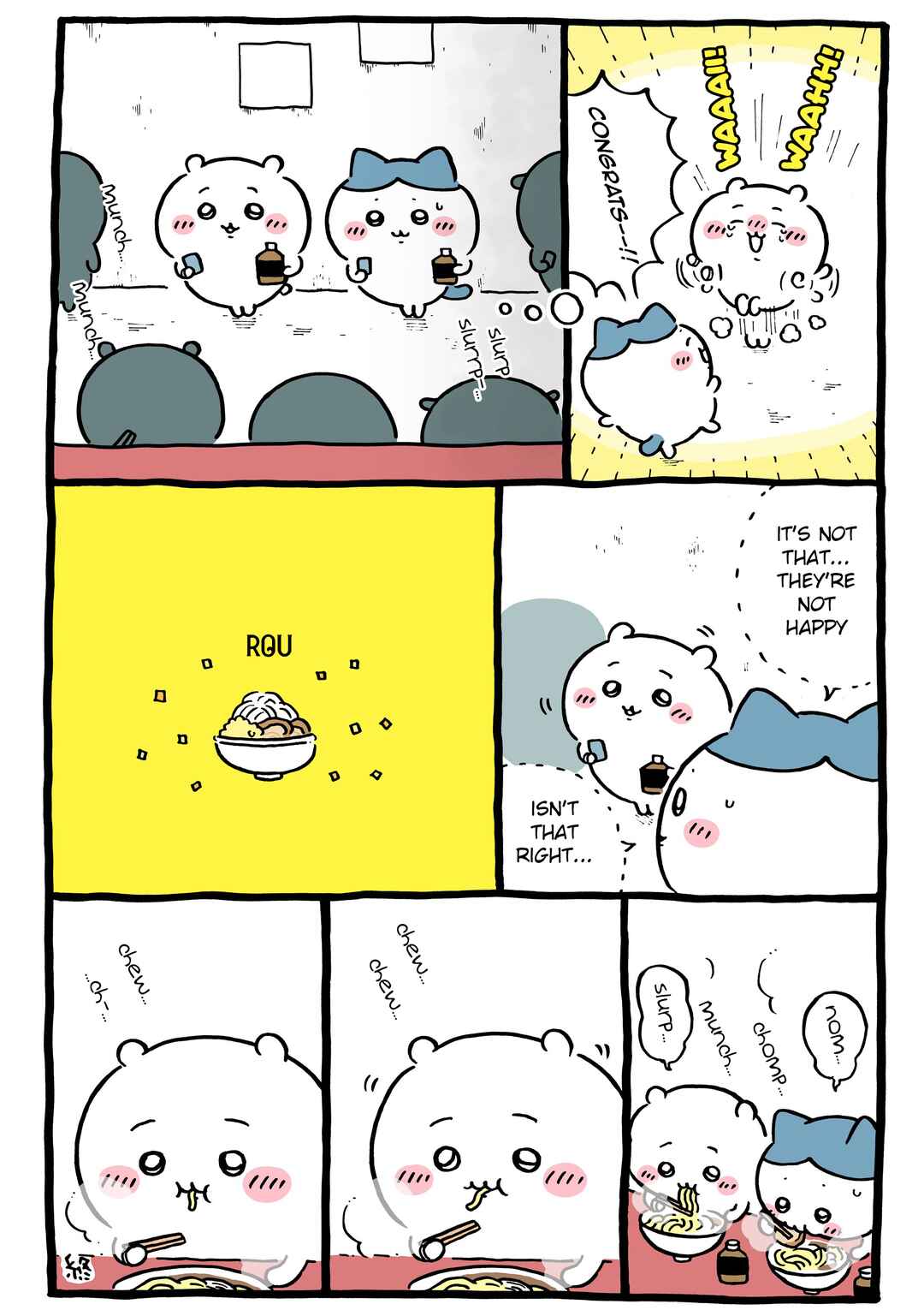 Page 1 Chapter 1065 Chiikawa: Nanka Chiisakute Kawaii Yatsu (Webcomic Pages)