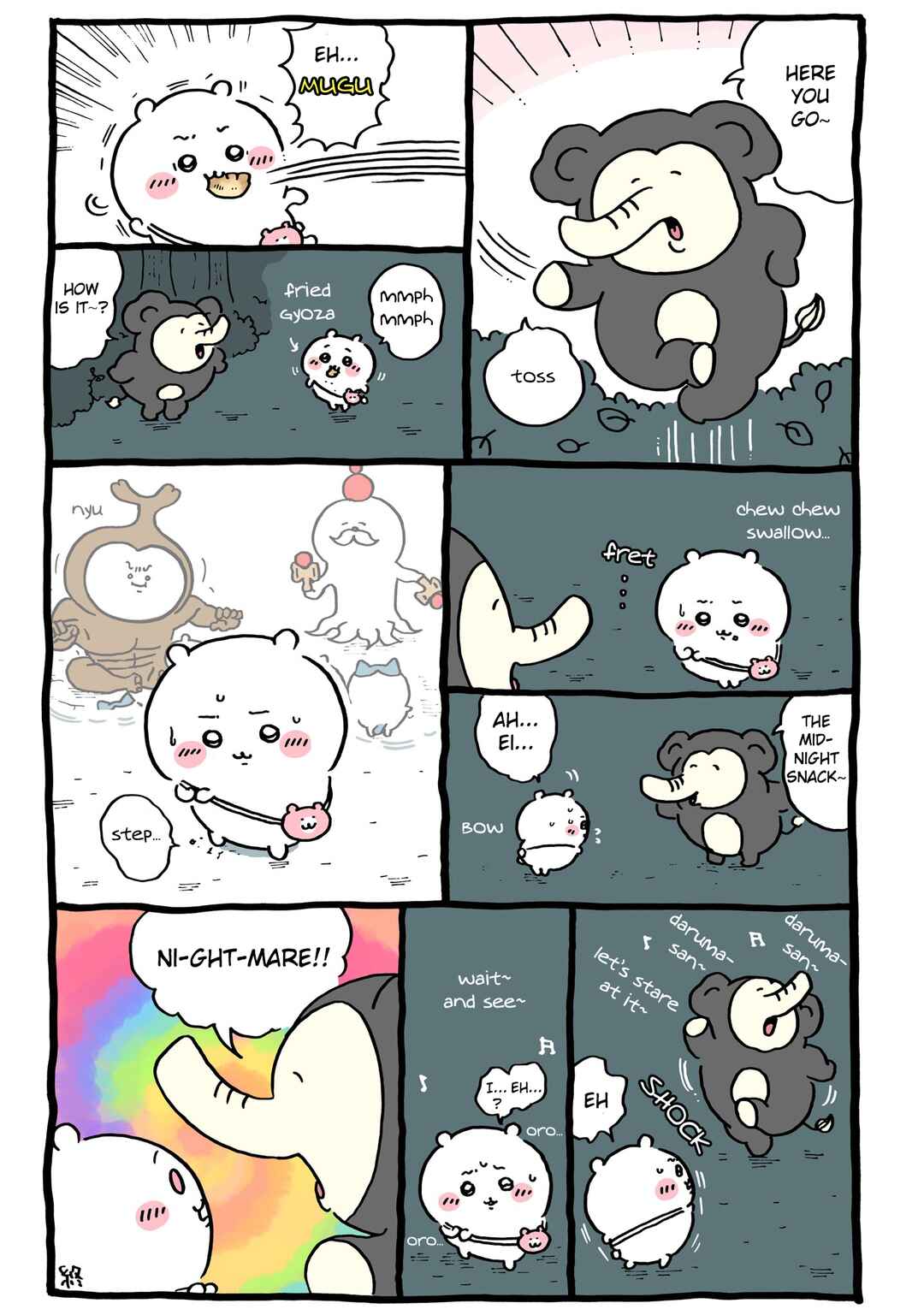Page 1 Chapter 654 Chiikawa: Nanka Chiisakute Kawaii Yatsu (Webcomic Pages)
