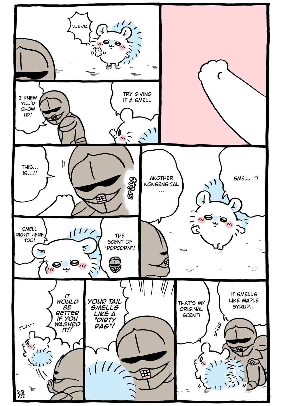 Page 1 Chapter 1018 Chiikawa: Nanka Chiisakute Kawaii Yatsu (Webcomic Pages)