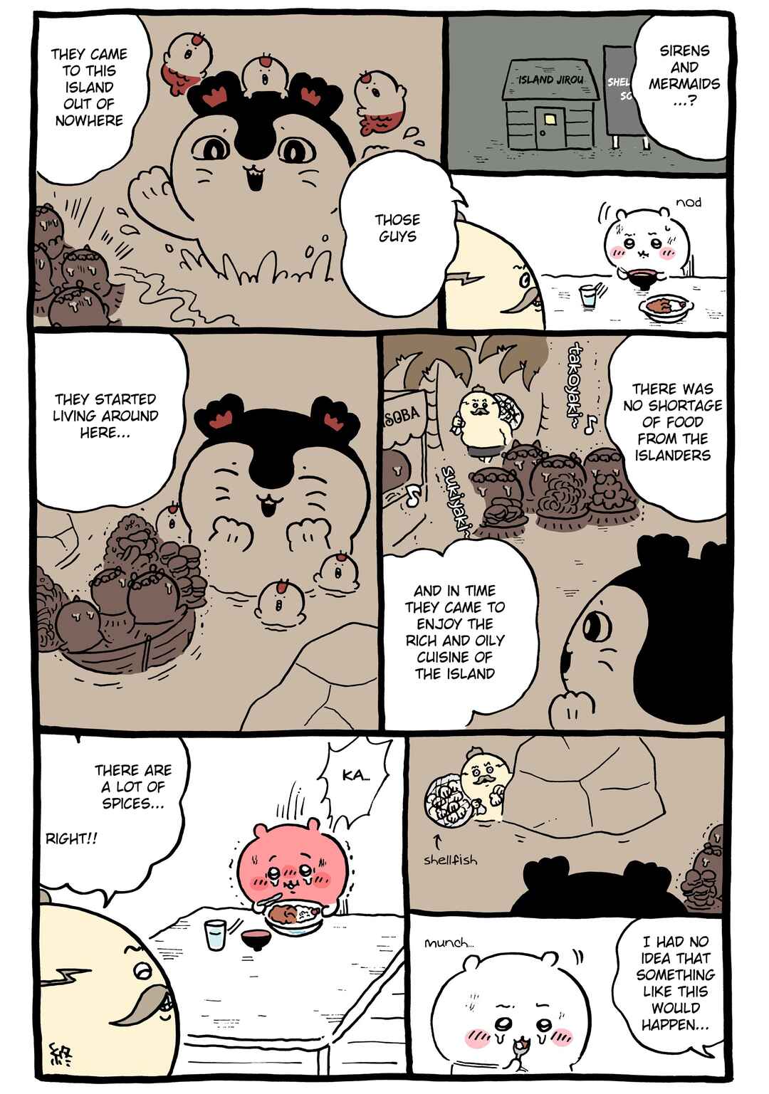 Page 1 Chapter 744 Chiikawa: Nanka Chiisakute Kawaii Yatsu (Webcomic Pages)