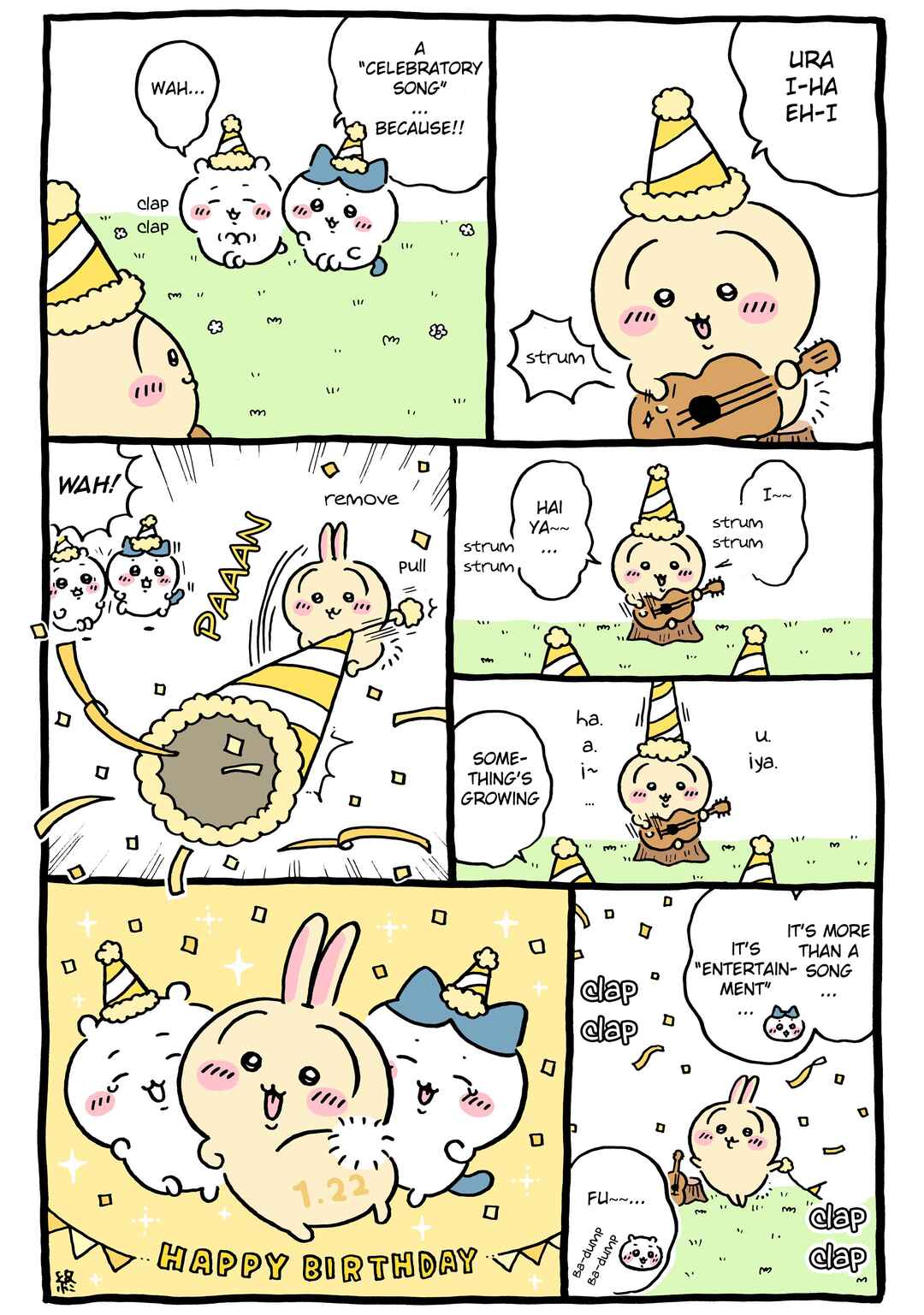 Page 1 Chapter 829 Chiikawa: Nanka Chiisakute Kawaii Yatsu (Webcomic Pages)