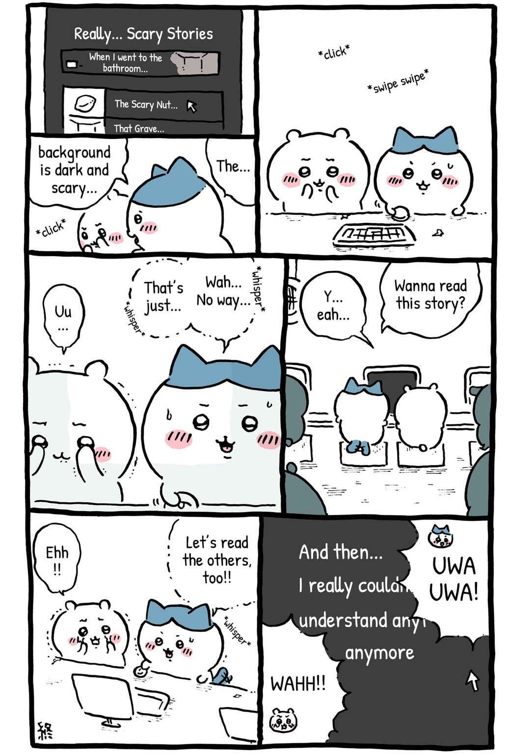 Page 1 Chapter 234 Chiikawa: Nanka Chiisakute Kawaii Yatsu (Webcomic Pages)