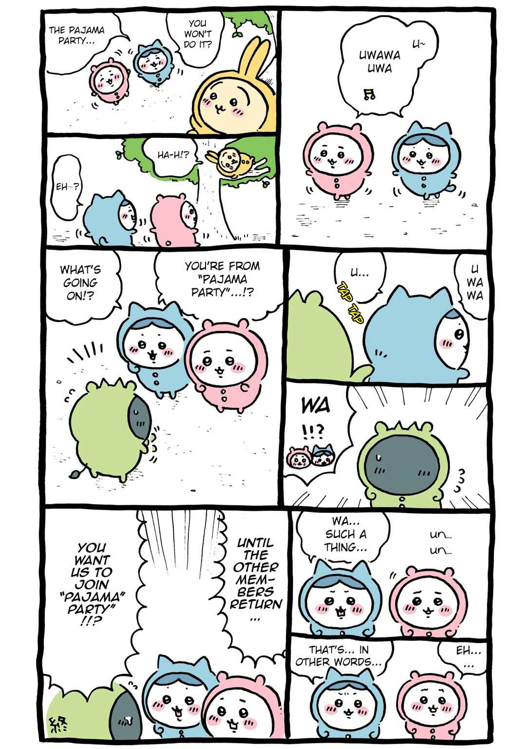 Page 1 Chapter 279 Chiikawa: Nanka Chiisakute Kawaii Yatsu (Webcomic Pages)