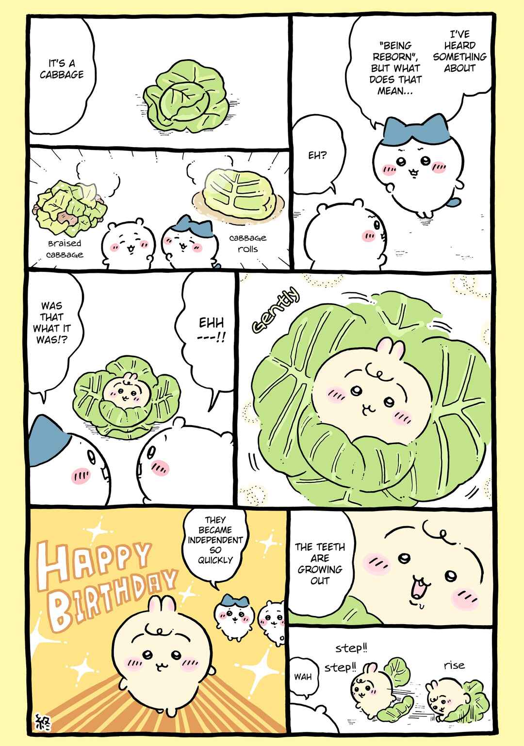 Page 1 Chapter 990 Chiikawa: Nanka Chiisakute Kawaii Yatsu (Webcomic Pages)