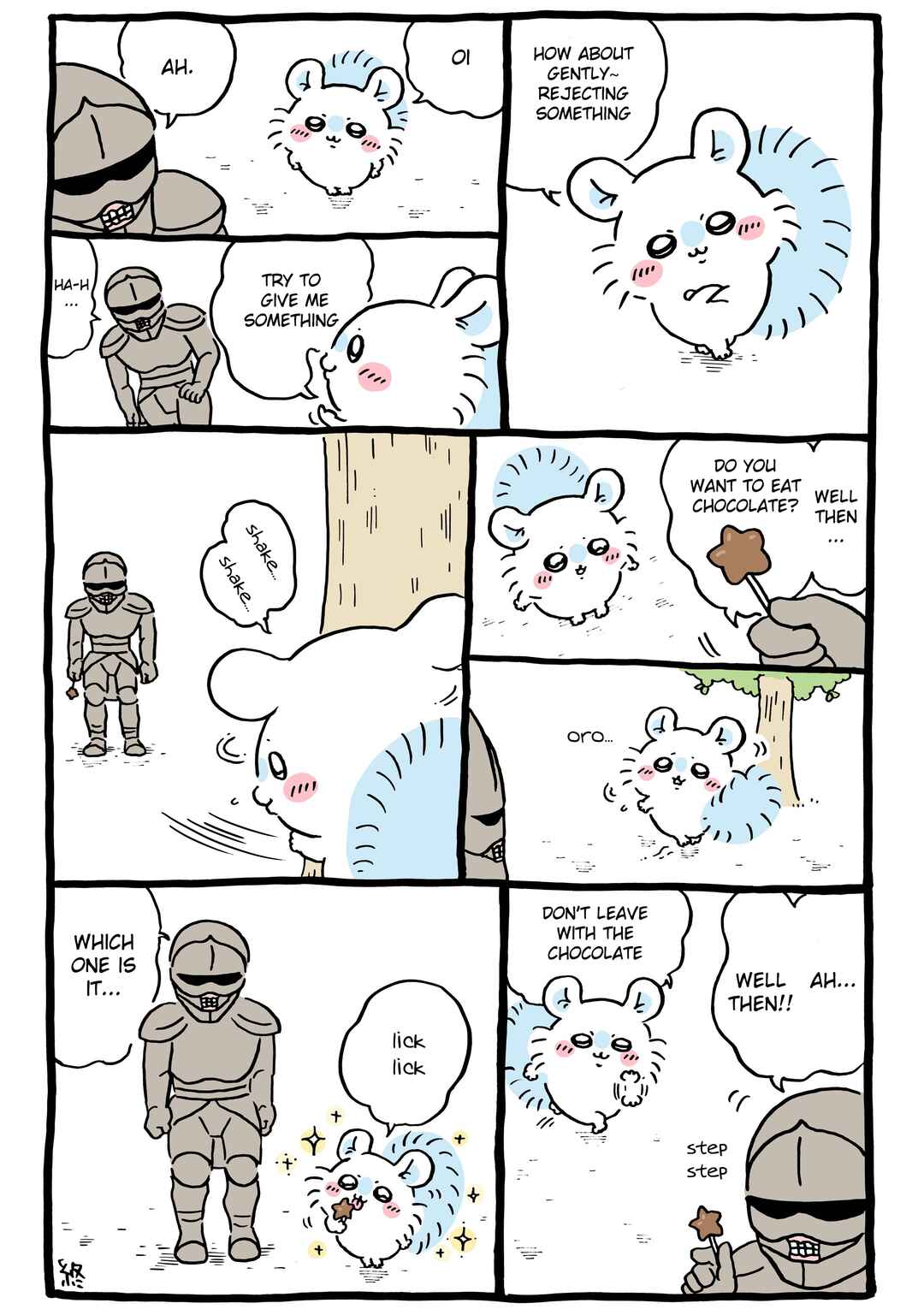 Page 1 Chapter 828 Chiikawa: Nanka Chiisakute Kawaii Yatsu (Webcomic Pages)