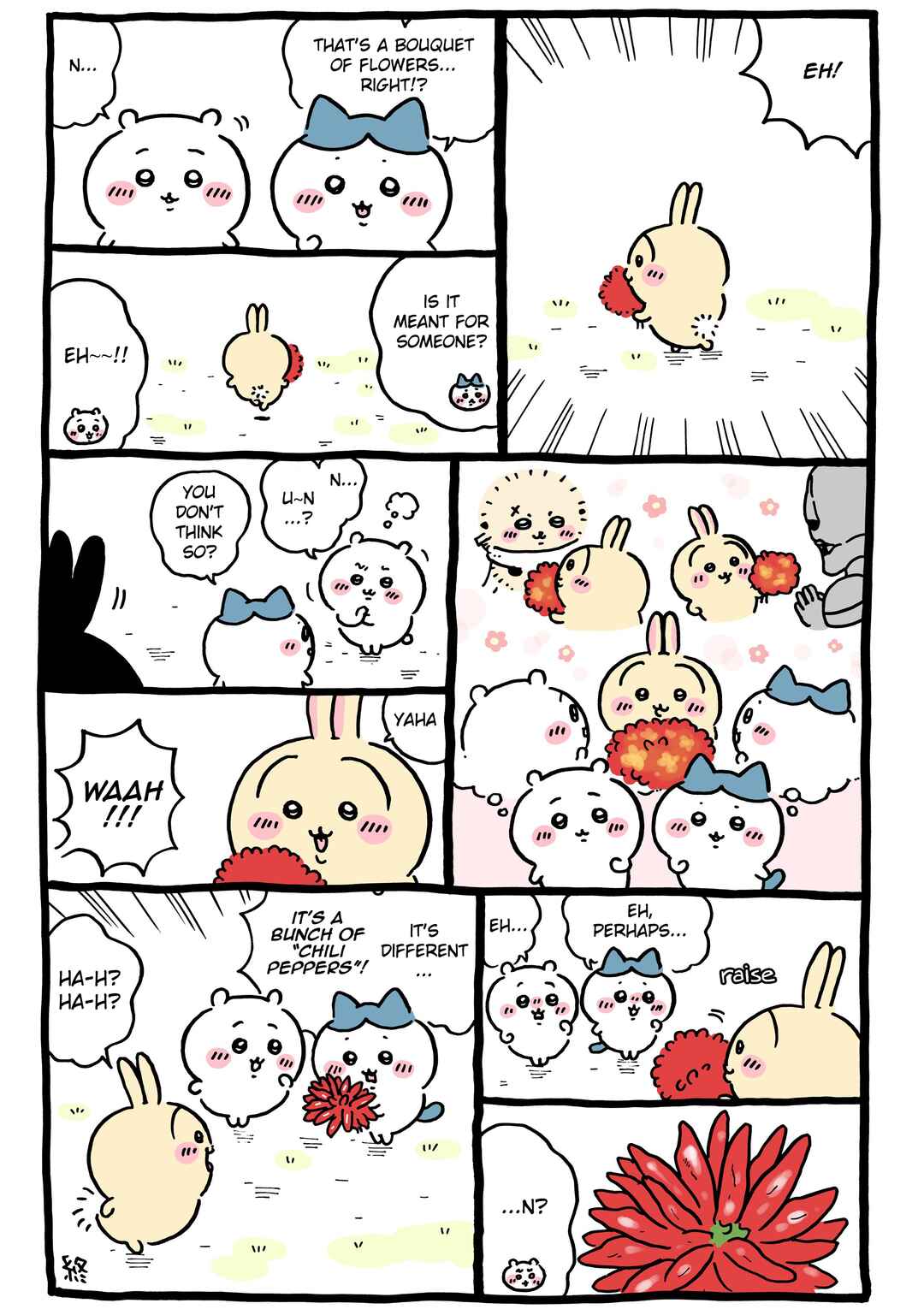Page 1 Chapter 813 Chiikawa: Nanka Chiisakute Kawaii Yatsu (Webcomic Pages)