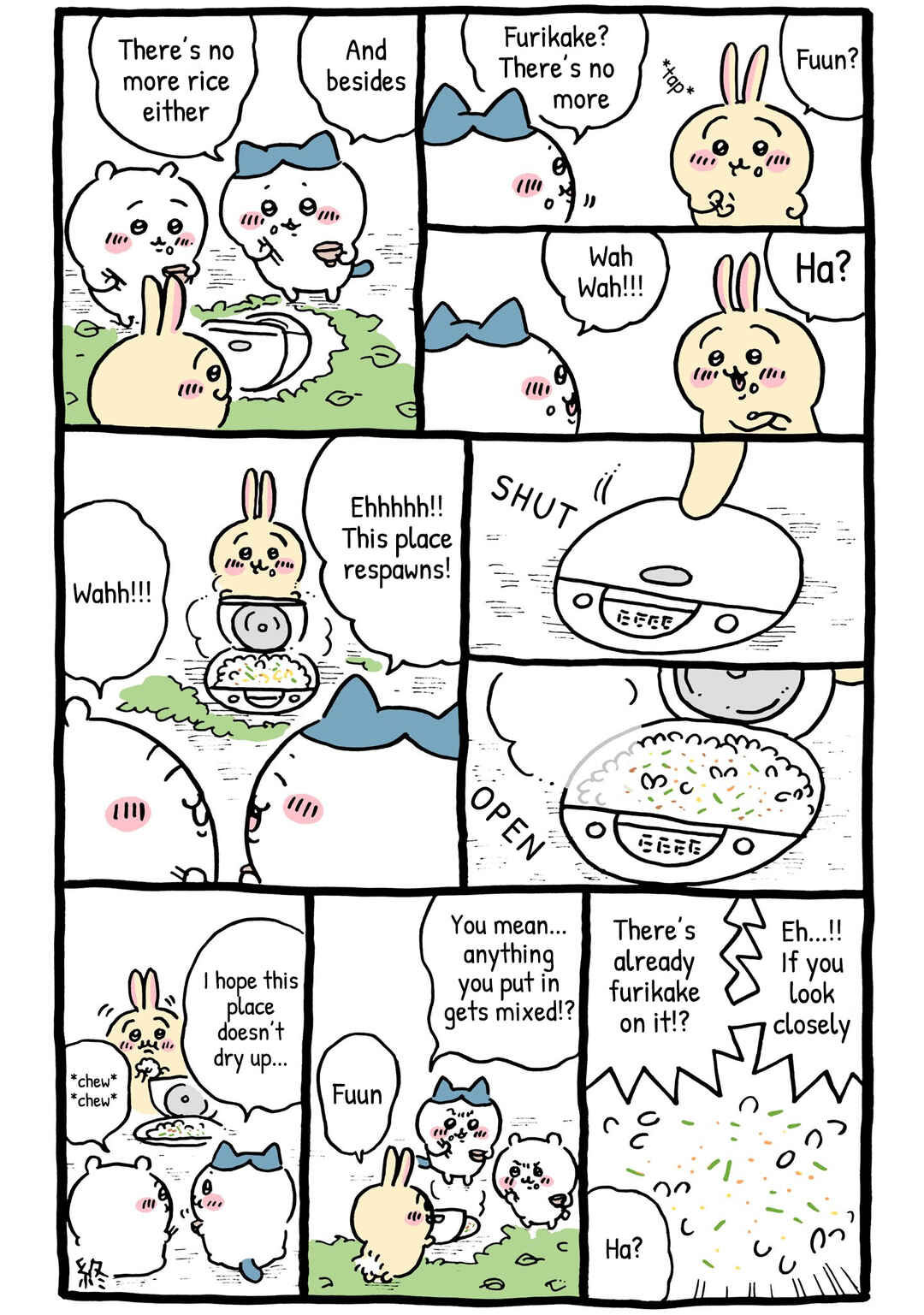 Page 1 Chapter 177 Chiikawa: Nanka Chiisakute Kawaii Yatsu (Webcomic Pages)
