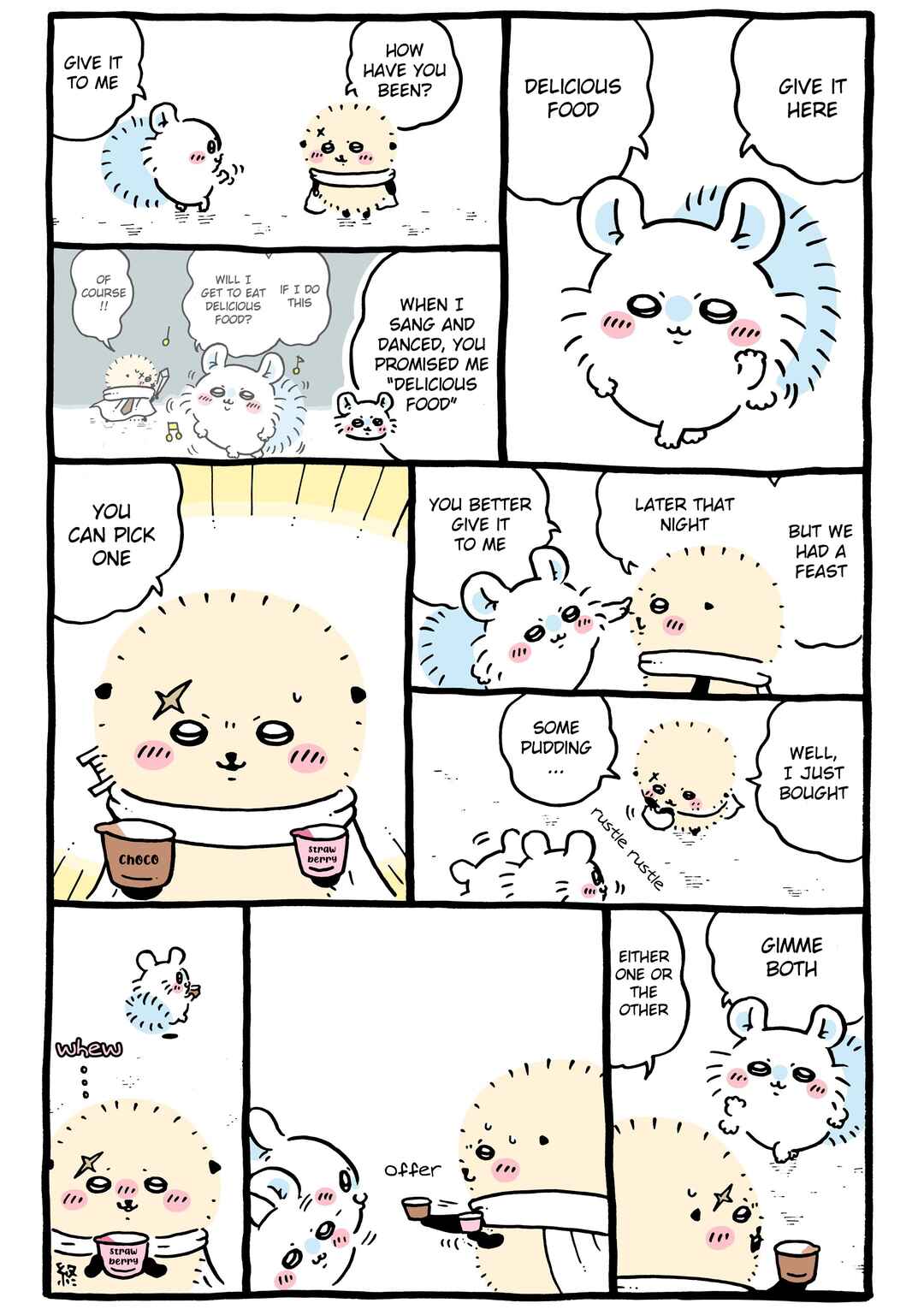 Page 1 Chapter 908 Chiikawa: Nanka Chiisakute Kawaii Yatsu (Webcomic Pages)