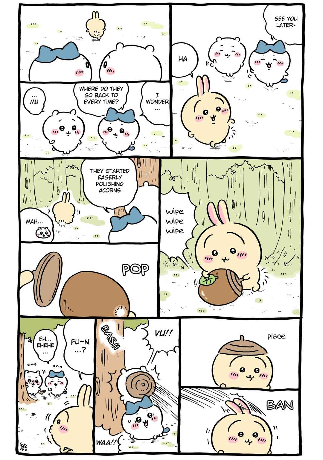 Page 1 Chapter 587 Chiikawa: Nanka Chiisakute Kawaii Yatsu (Webcomic Pages)