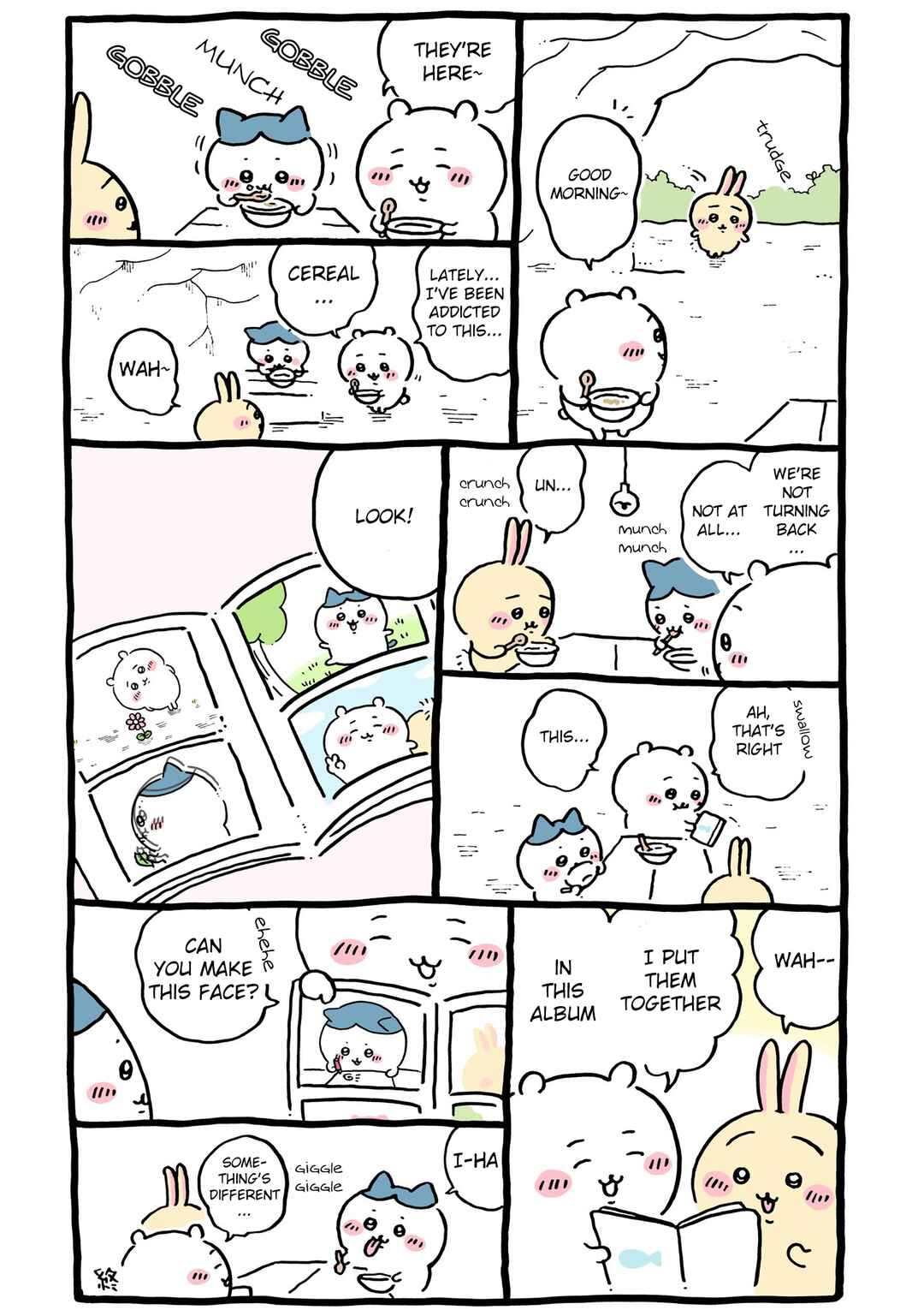 Page 1 Chapter 399 Chiikawa: Nanka Chiisakute Kawaii Yatsu (Webcomic Pages)