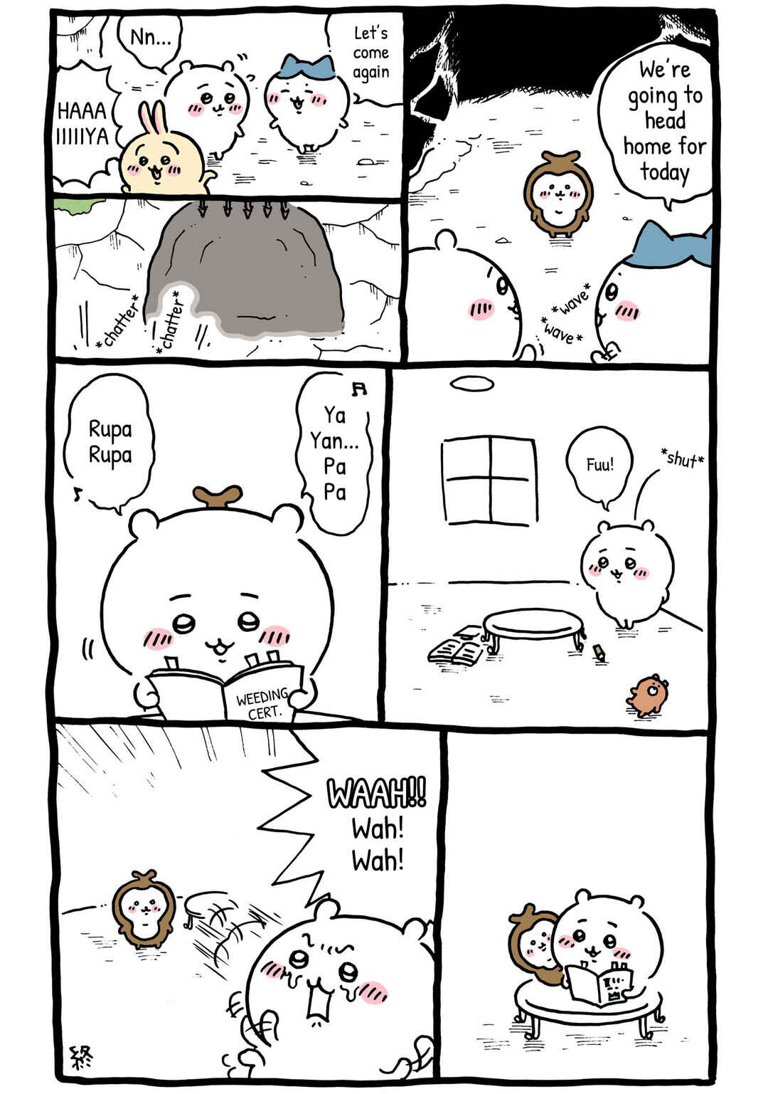 Page 1 Chapter 192 Chiikawa: Nanka Chiisakute Kawaii Yatsu (Webcomic Pages)