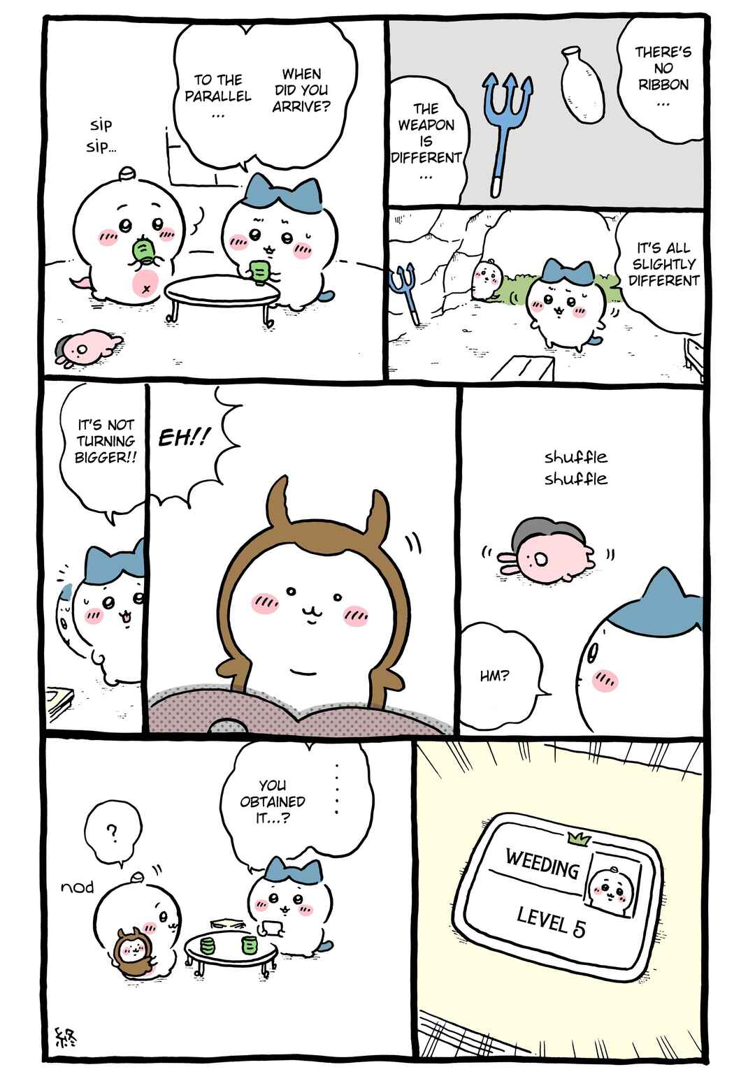 Page 1 Chapter 845 Chiikawa: Nanka Chiisakute Kawaii Yatsu (Webcomic Pages)