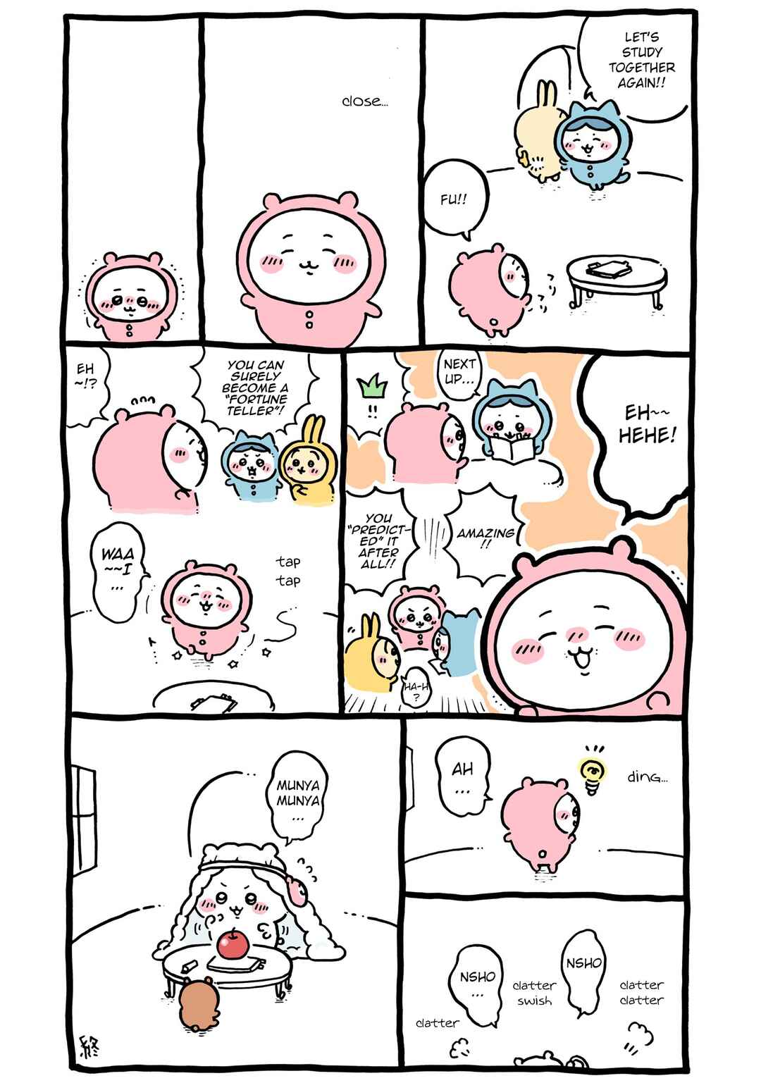 Page 1 Chapter 430 Chiikawa: Nanka Chiisakute Kawaii Yatsu (Webcomic Pages)