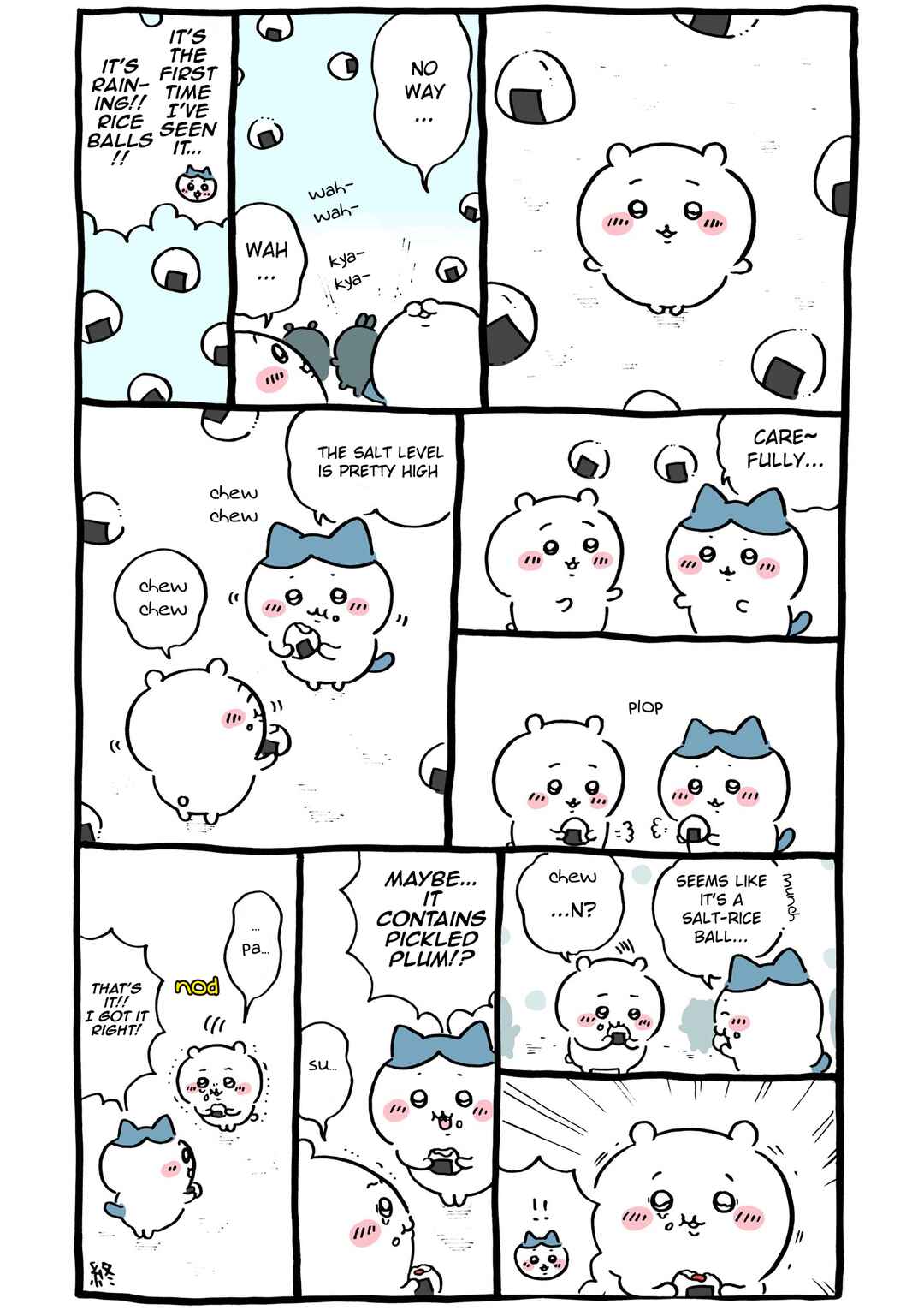 Page 1 Chapter 475 Chiikawa: Nanka Chiisakute Kawaii Yatsu (Webcomic Pages)