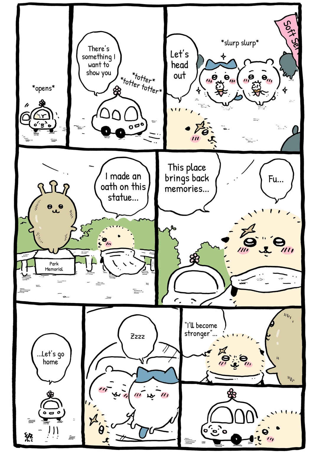 Page 1 Chapter 210 Chiikawa: Nanka Chiisakute Kawaii Yatsu (Webcomic Pages)
