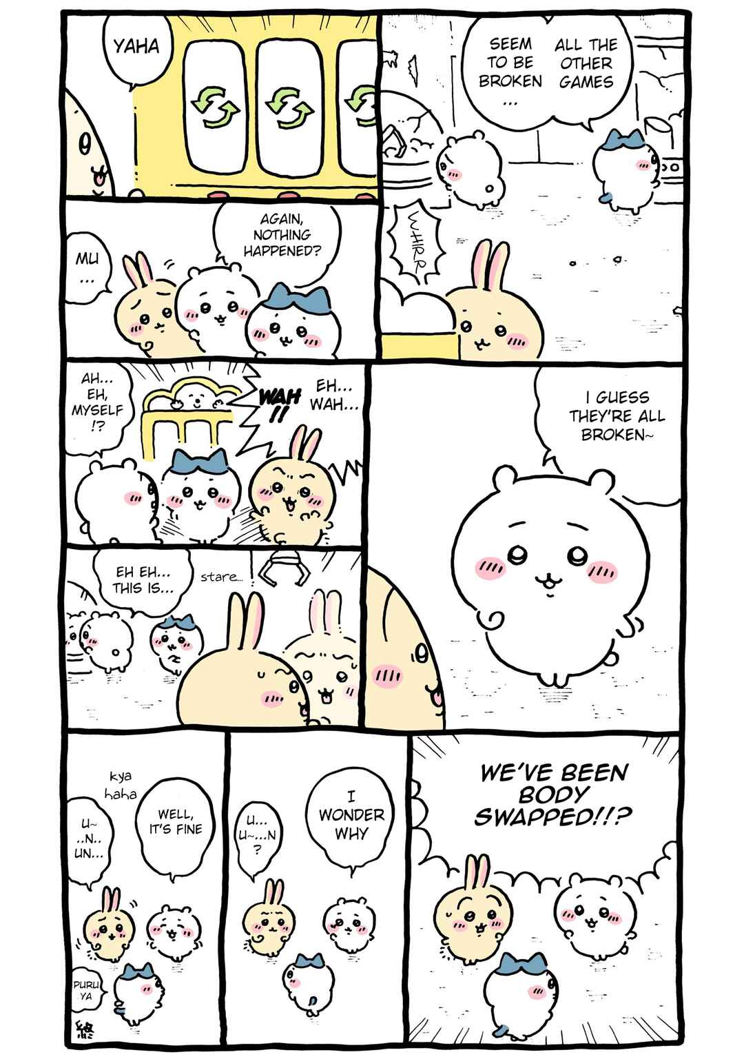 Page 1 Chapter 389 Chiikawa: Nanka Chiisakute Kawaii Yatsu (Webcomic Pages)
