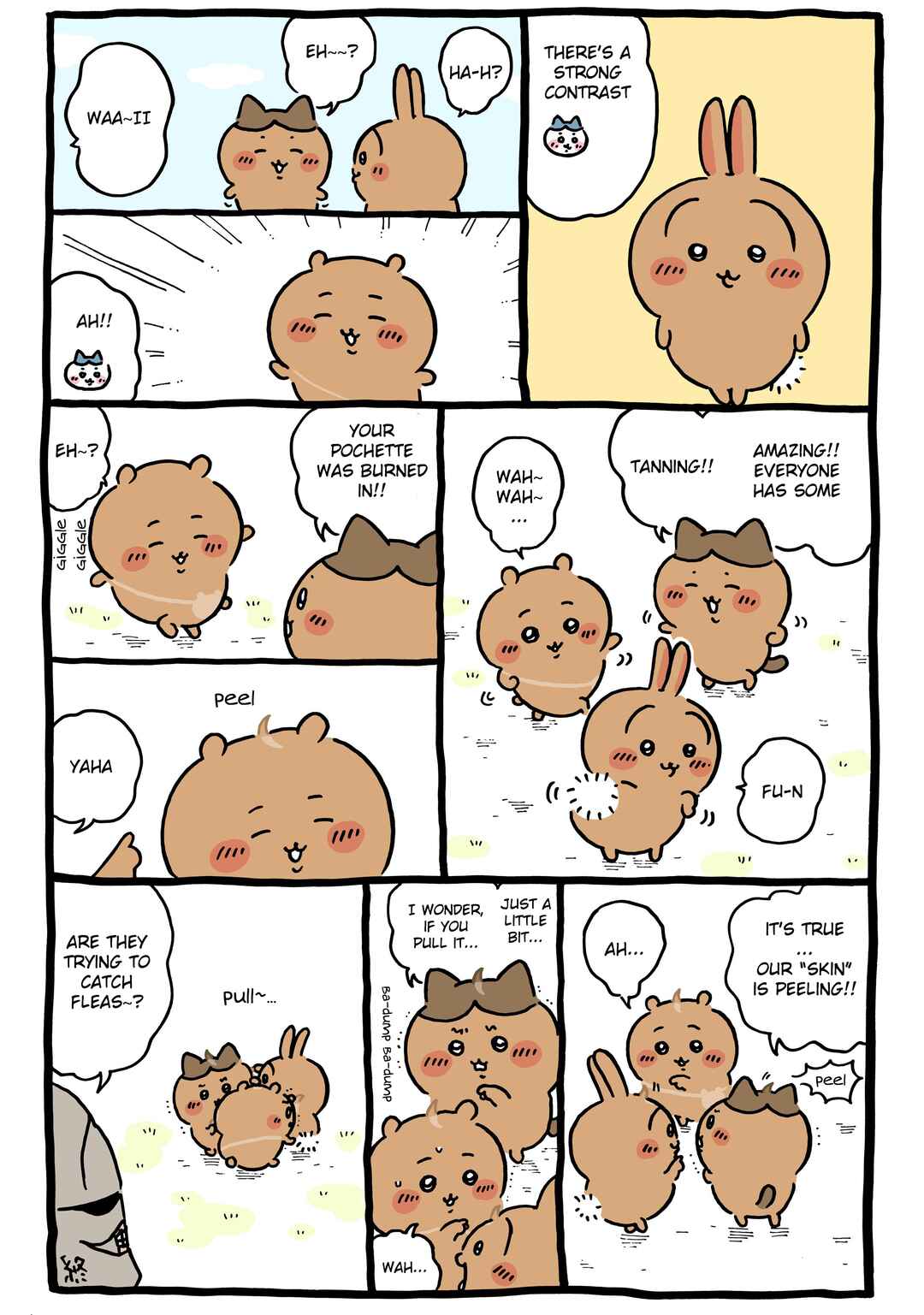 Page 1 Chapter 807 Chiikawa: Nanka Chiisakute Kawaii Yatsu (Webcomic Pages)