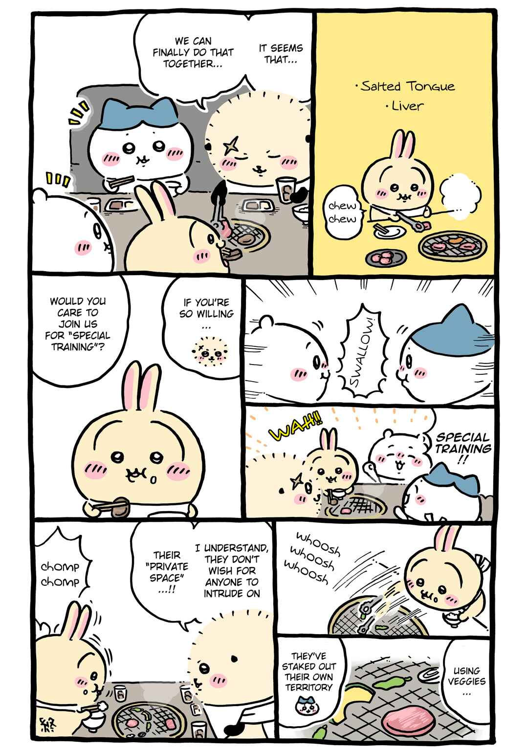 Page 1 Chapter 1082 Chiikawa: Nanka Chiisakute Kawaii Yatsu (Webcomic Pages)