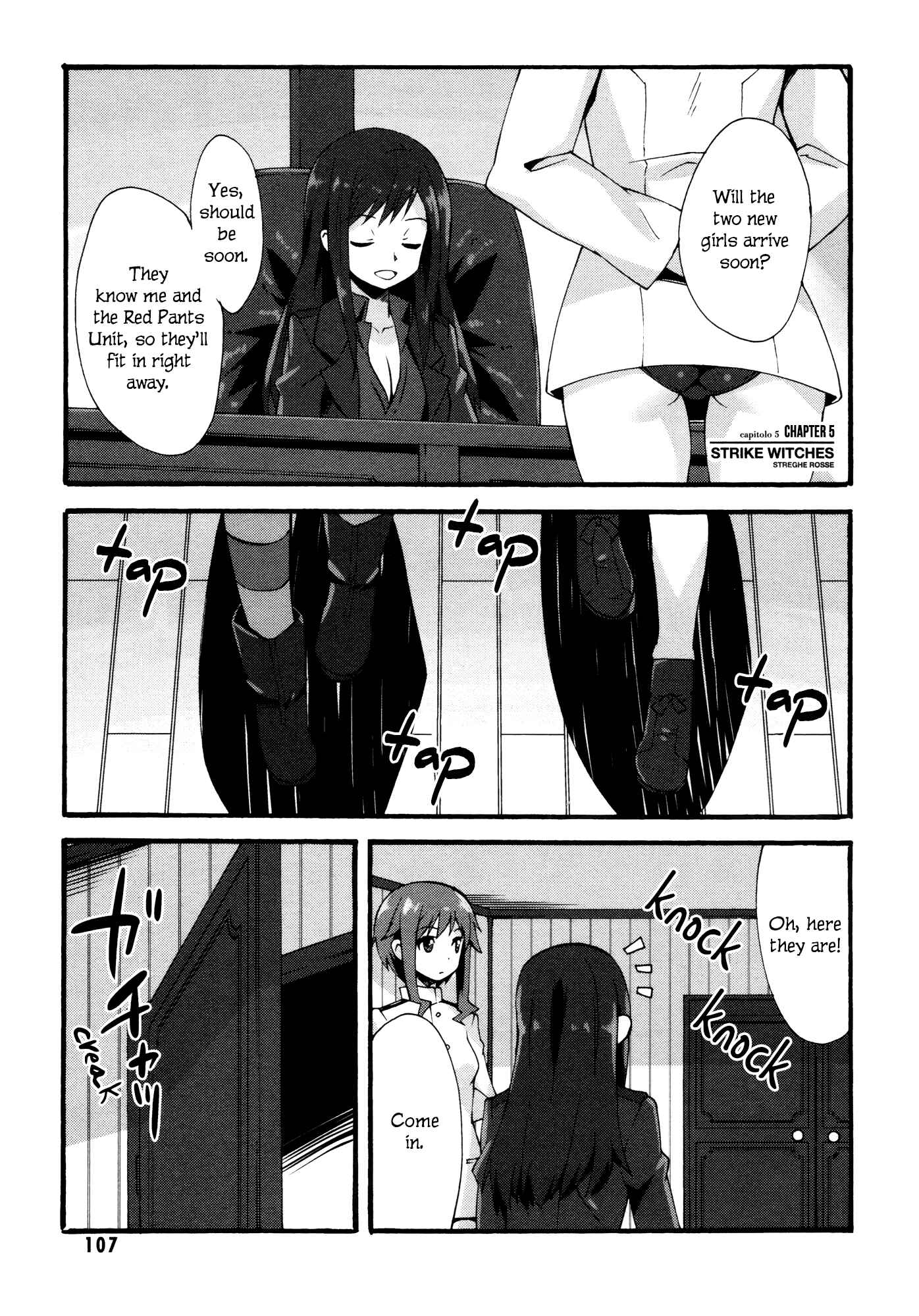 Page 1 Chapter 5 Strike Witches: Crimson Witches
