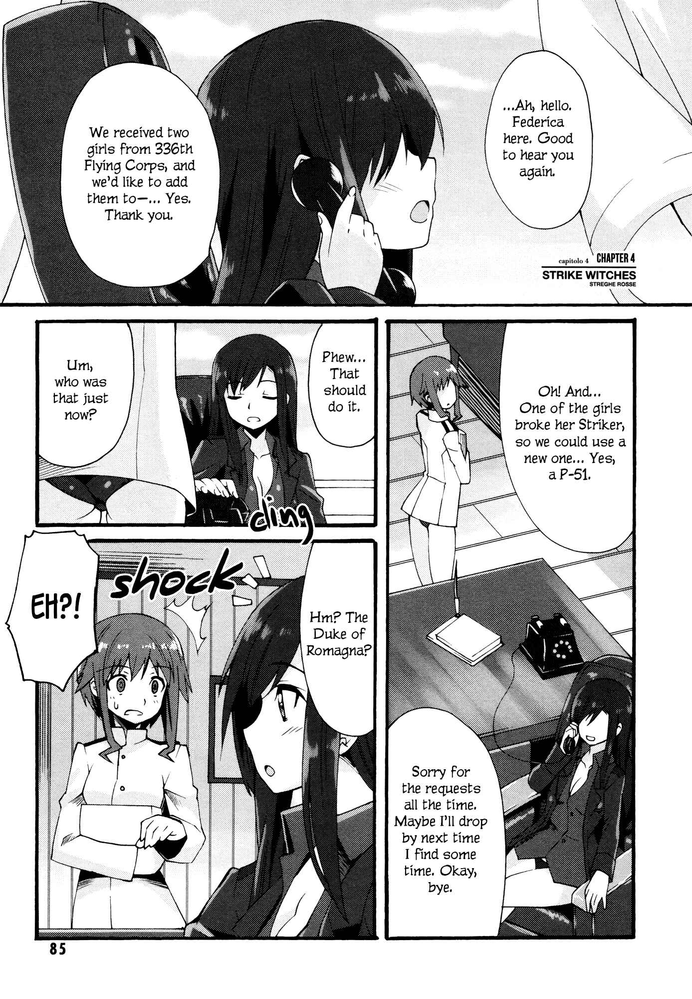 Page 1 Chapter 4 Strike Witches: Crimson Witches