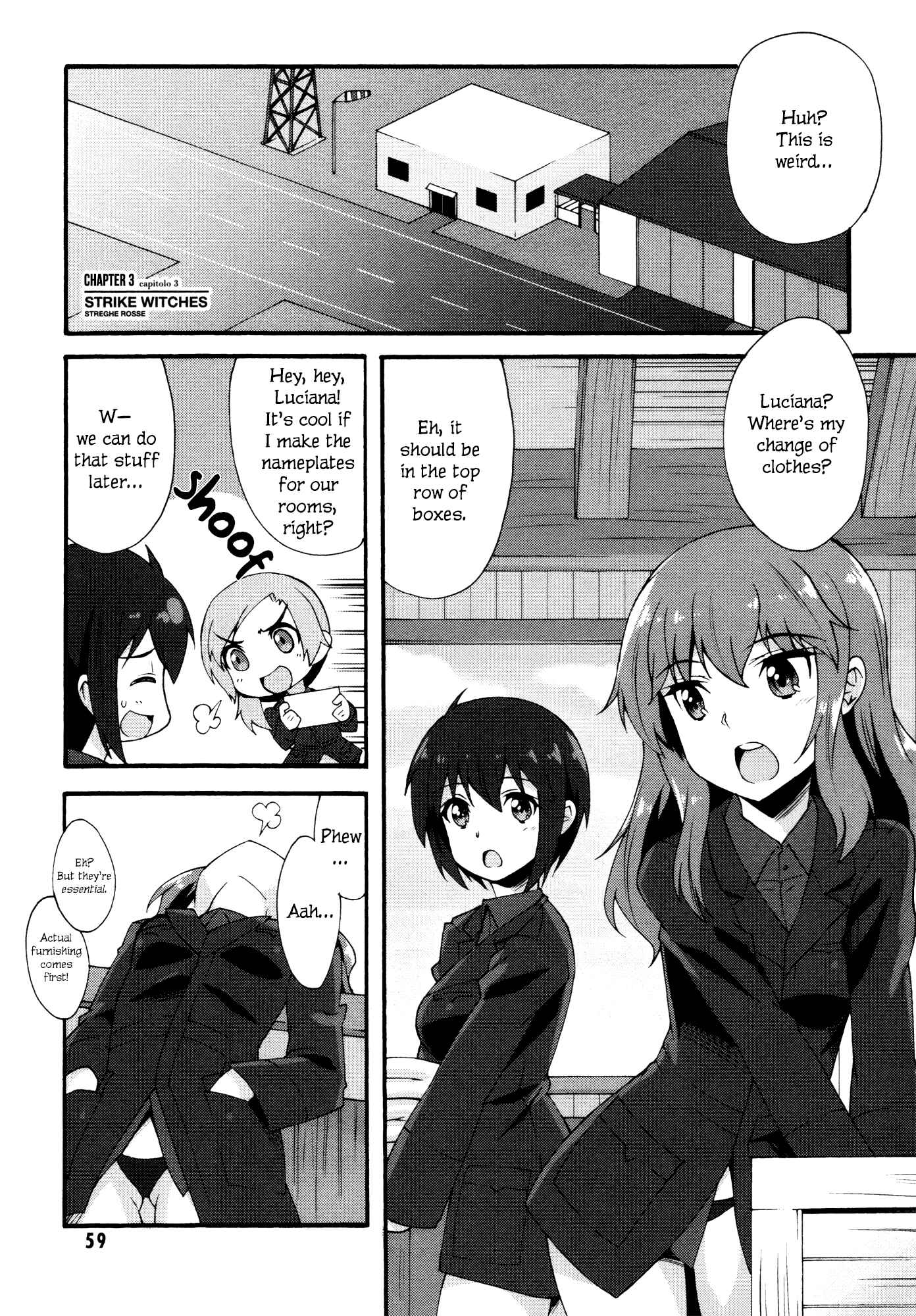 Page 1 Chapter 3 Strike Witches: Crimson Witches