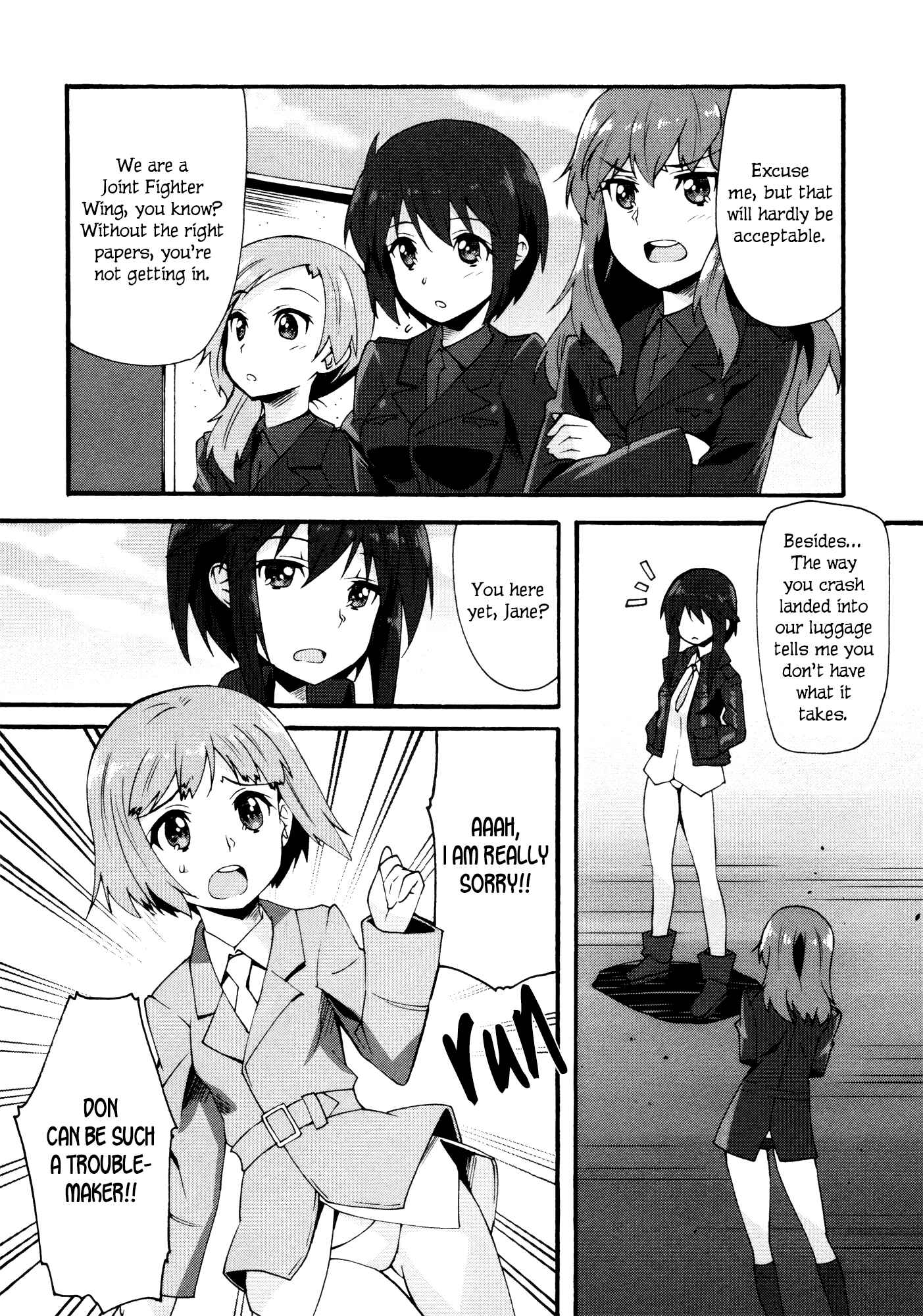 Page 12 Chapter 3 Strike Witches: Crimson Witches