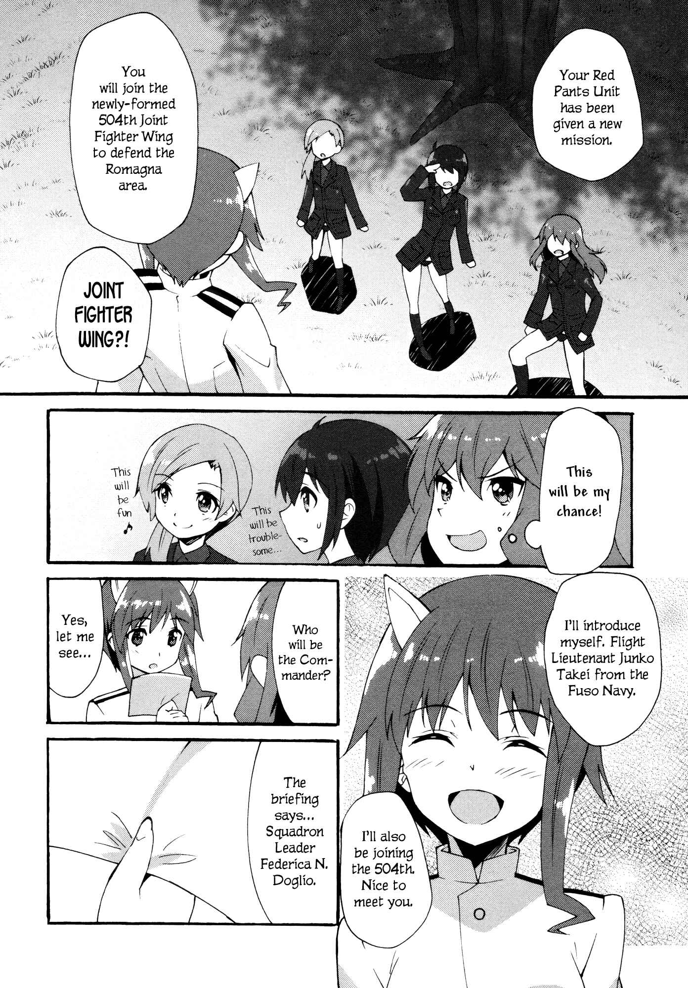 Page 13 Chapter 1 Strike Witches: Crimson Witches