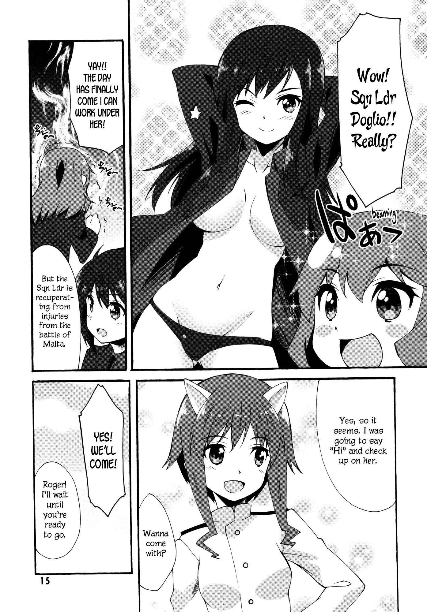 Page 14 Chapter 1 Strike Witches: Crimson Witches