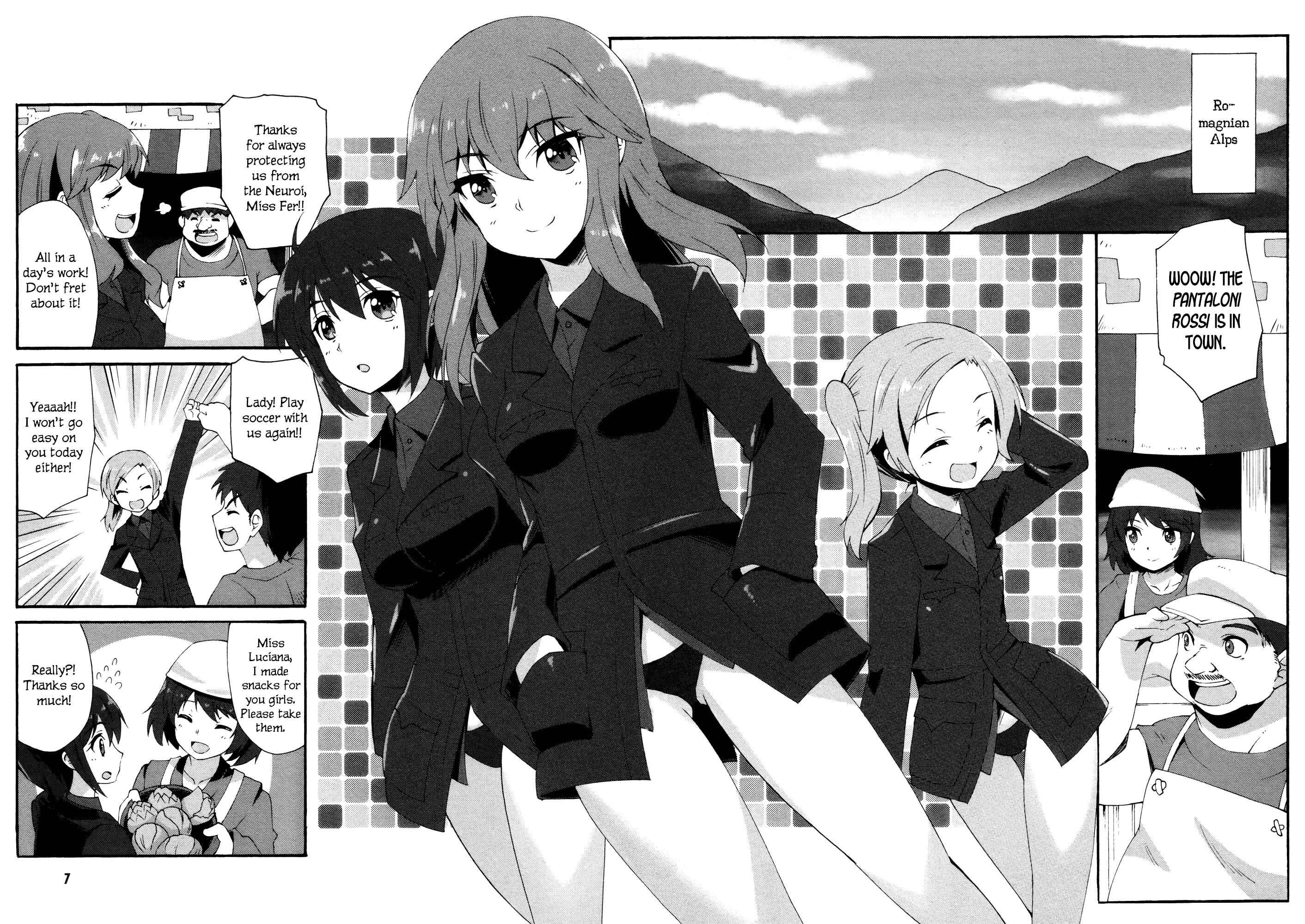Page 7 Chapter 1 Strike Witches: Crimson Witches