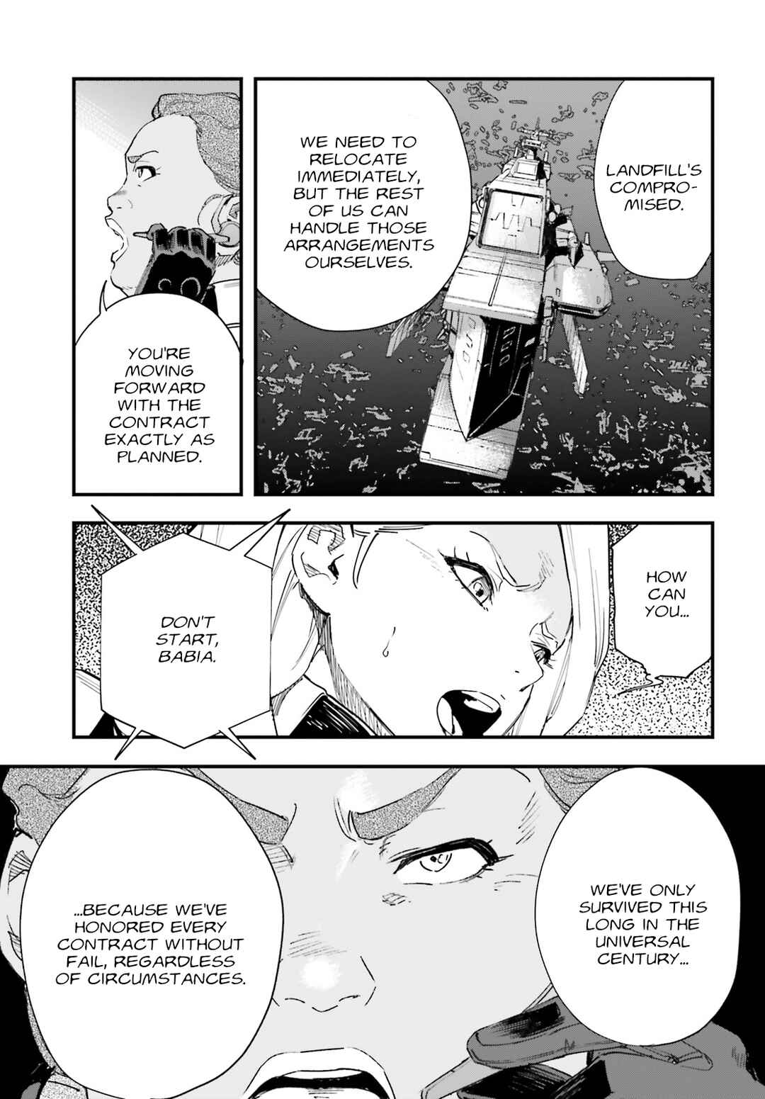 Page 12 Chapter 1 Mobile Suit Gundam: Silver Phantom -Gravure-