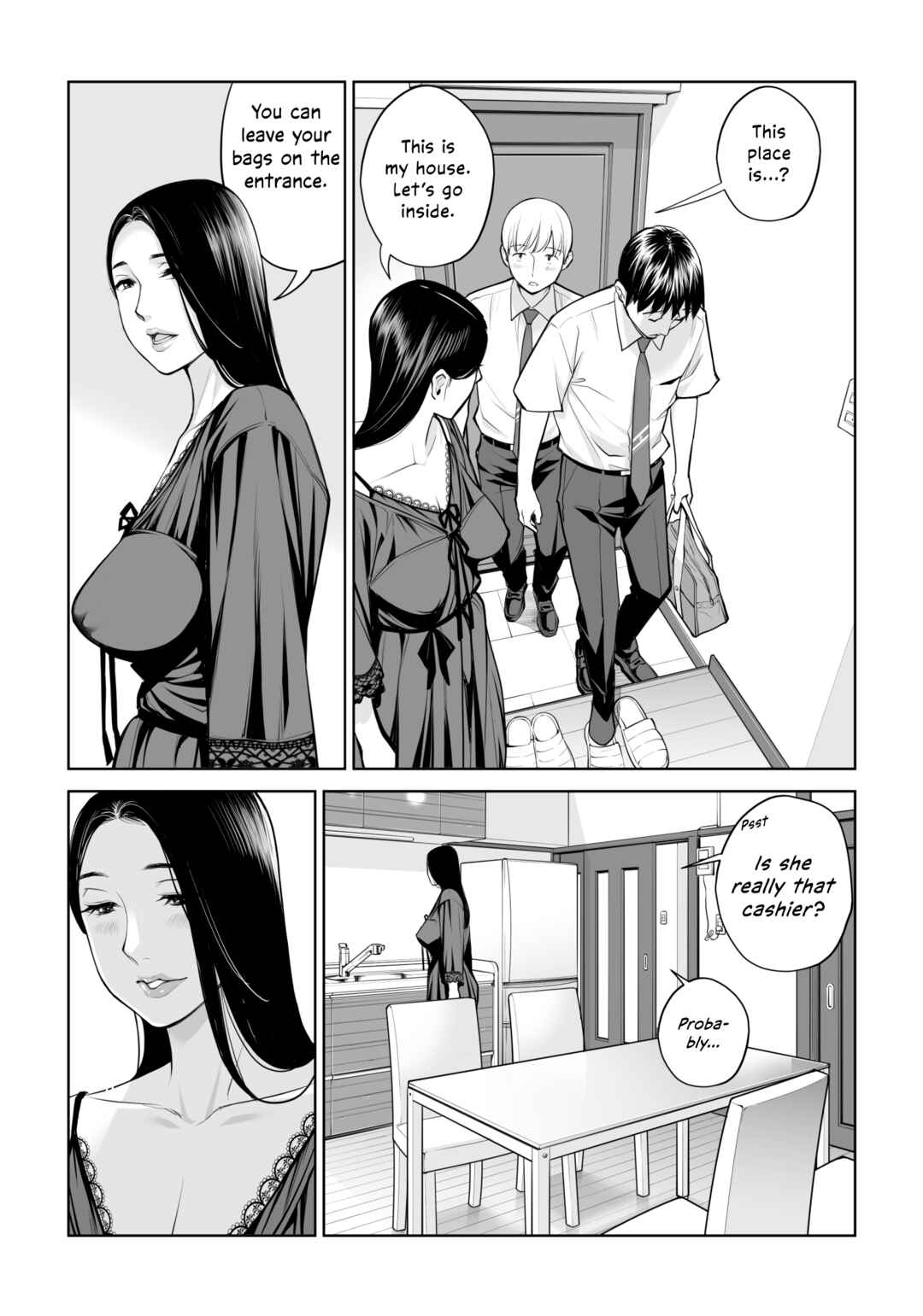Page 21 Chapter Unknown_998a Kurokami Onna no Fudeoroshi ~Himitsu no Heya de Nakadashi Sasete Ageru wa~