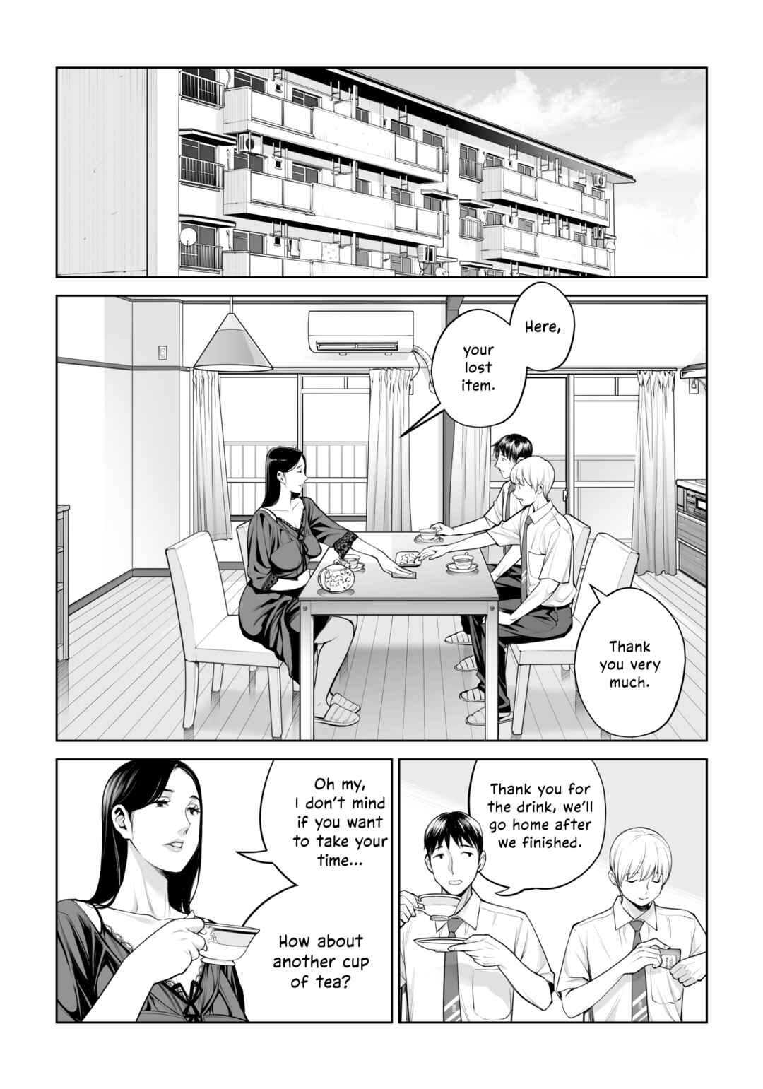 Page 22 Chapter Unknown_998a Kurokami Onna no Fudeoroshi ~Himitsu no Heya de Nakadashi Sasete Ageru wa~